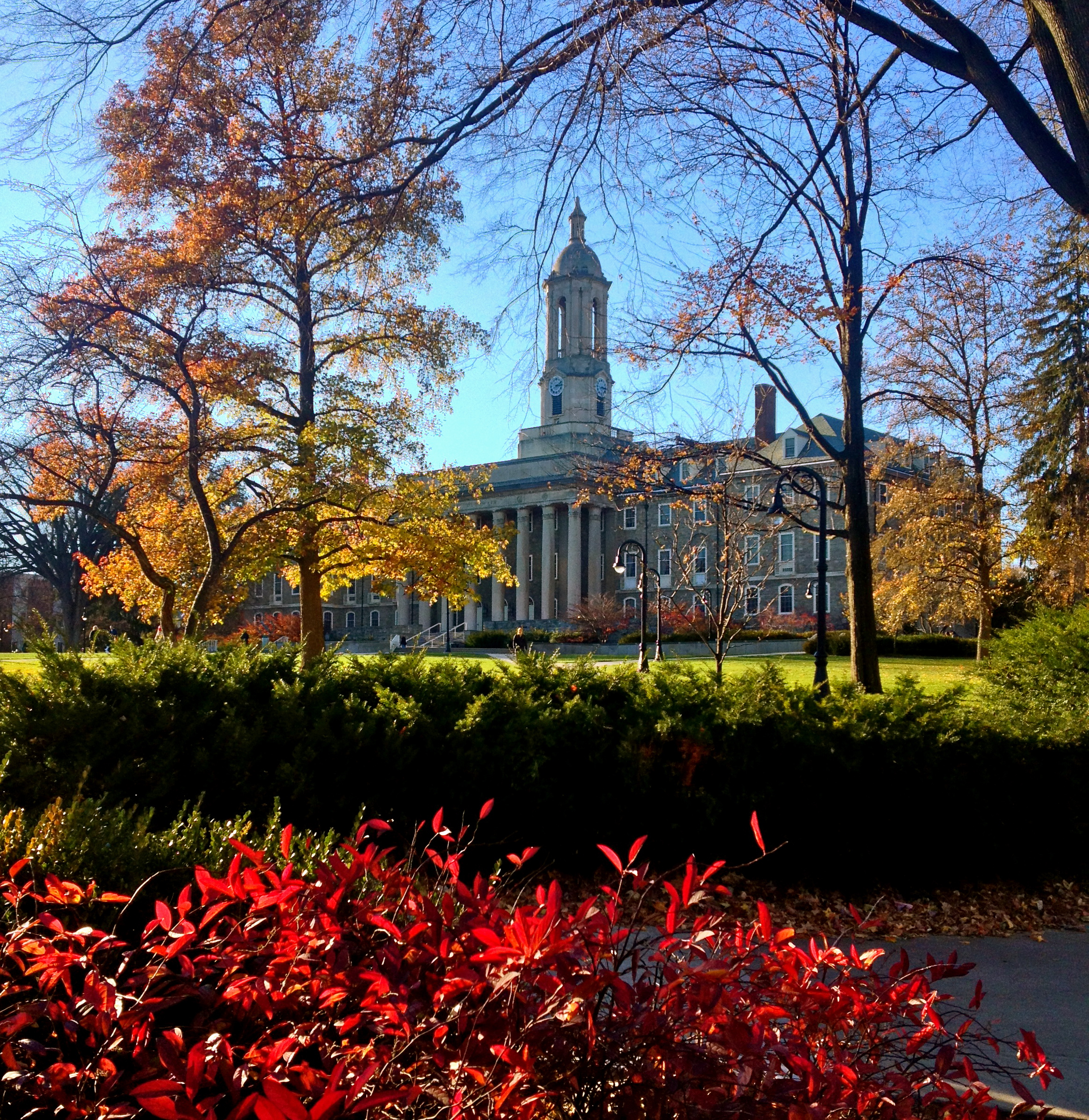 Old Main in Fall