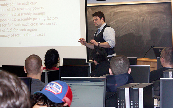 Nuclear Engineering Capstone Class