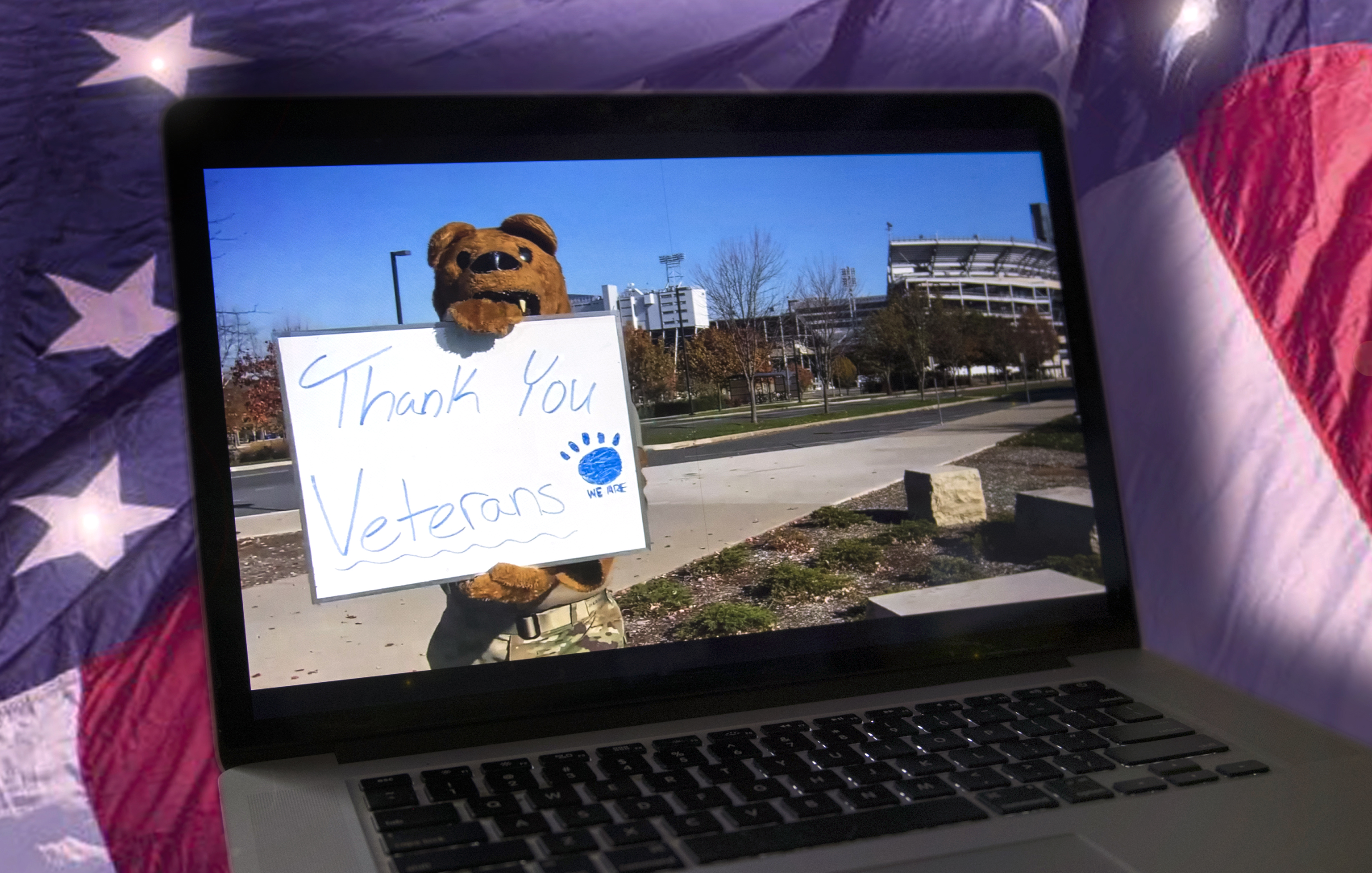 Photo of the Day: Virtual Veterans Day Ceremony