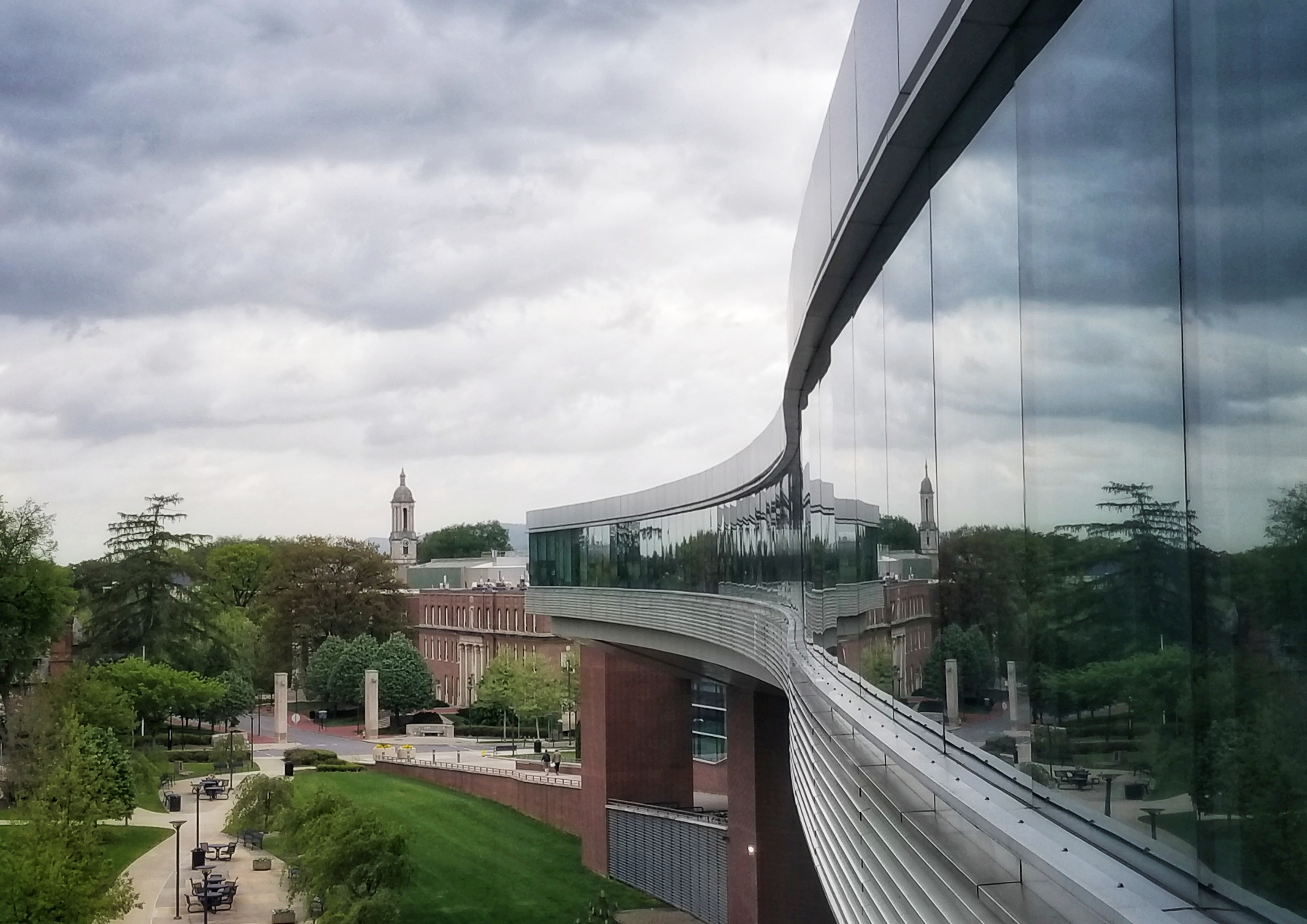 View of Old Main from Westgate