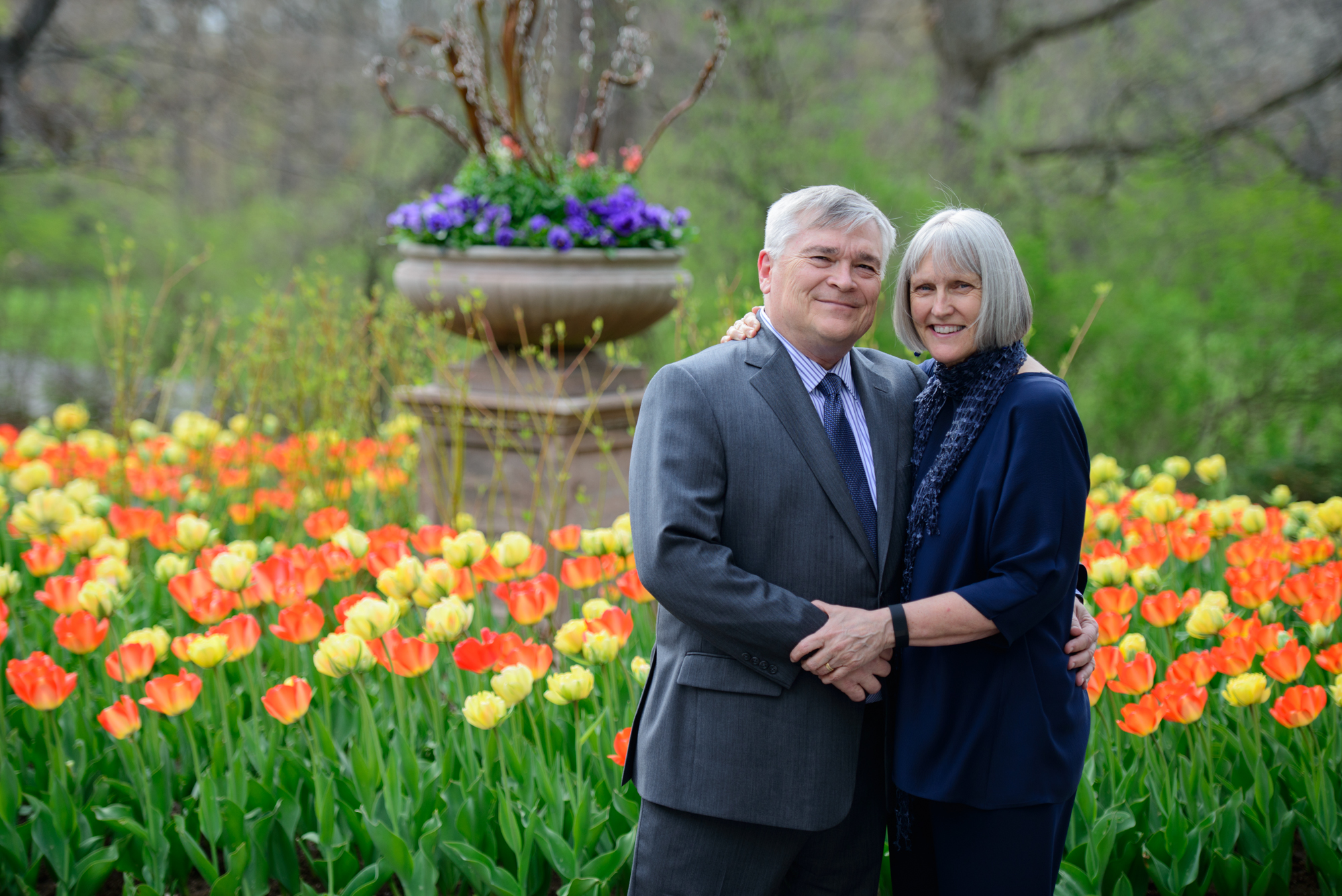 President Barron and Molly Barron