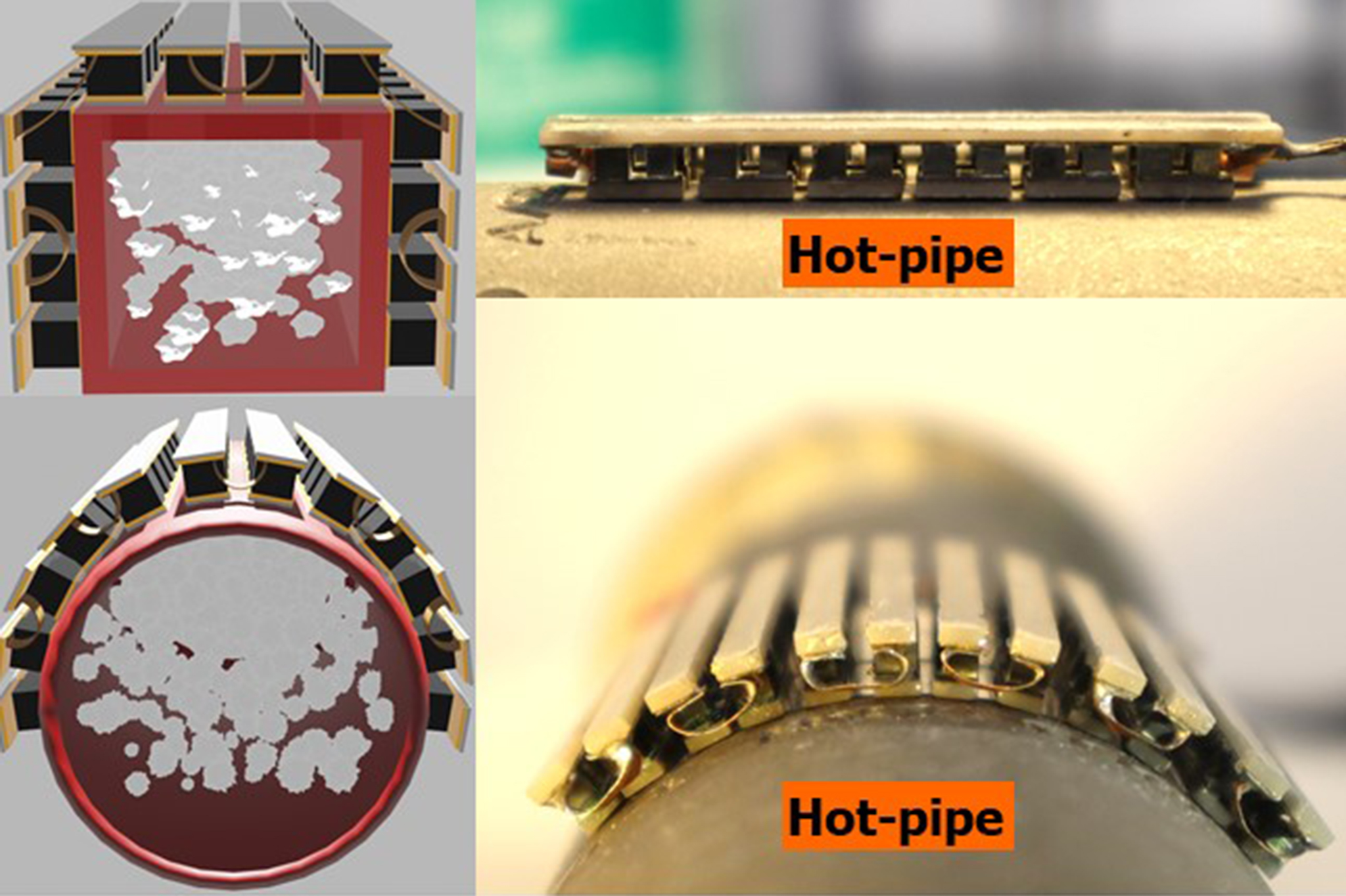 A new thermoelectric device developed by Penn State scientists better fits around pipes and other hot surfaces and converts wasted heat into electricity