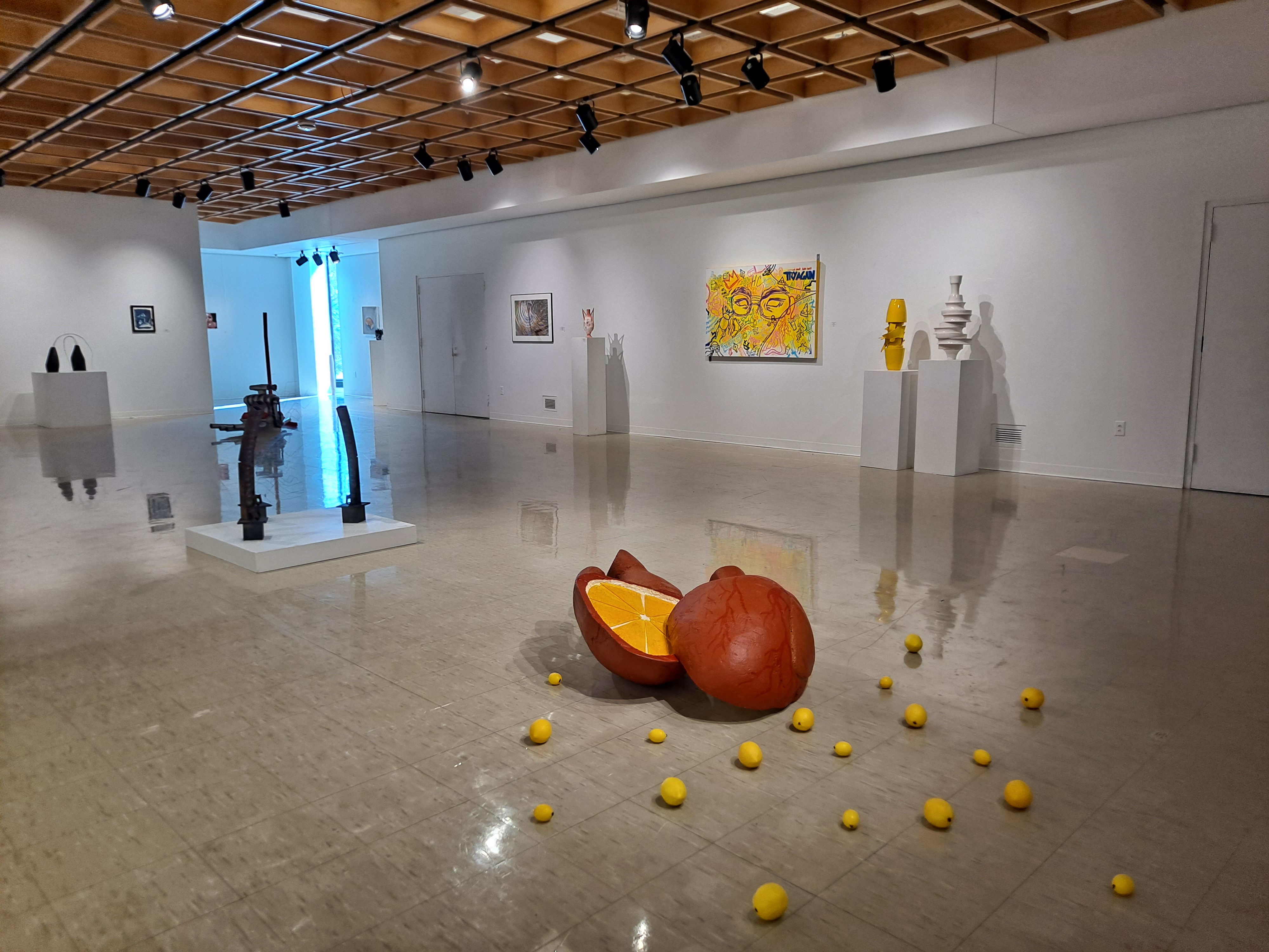 2022 Undergraduate Juried Exhibition in Zoller Gallery