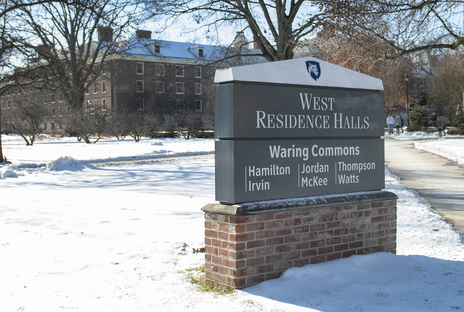 Kiosk at Penn State's West Residence Halls