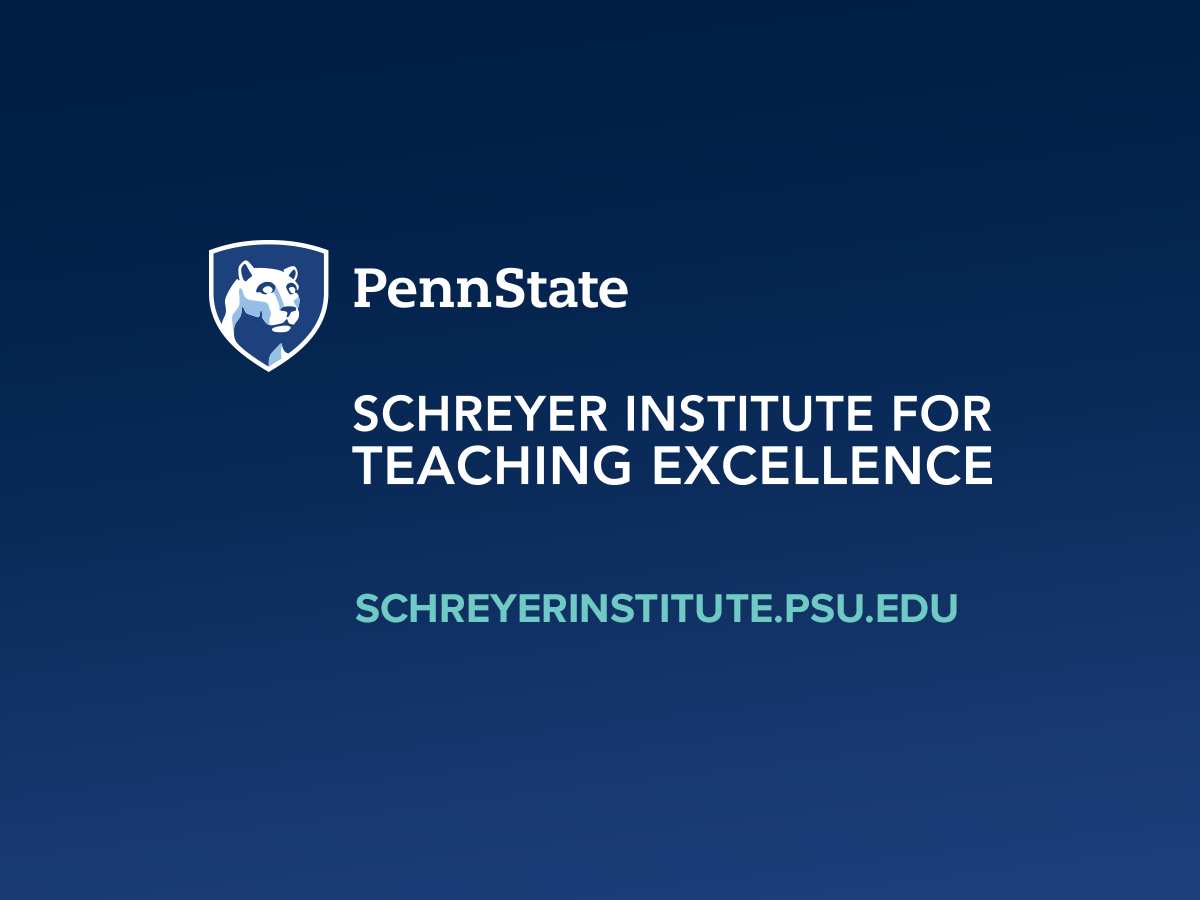 Schreyer Institute for Teaching Excellence