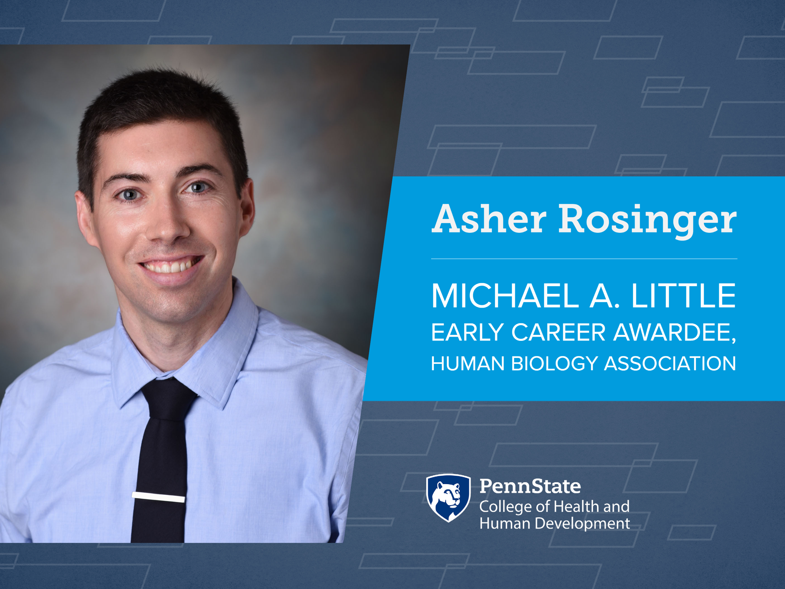 Asher Rosinger, Michael A. Little Early Career Awardee, Human Biology Association