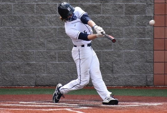 Dan Stauffer came to bat in the second inning for the Nittany Lions.