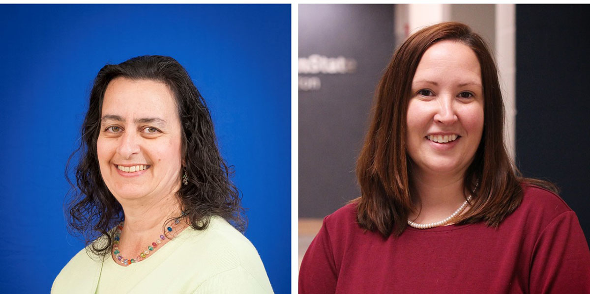 Theresa Baker and Alizon Tomczyk headshots side by side