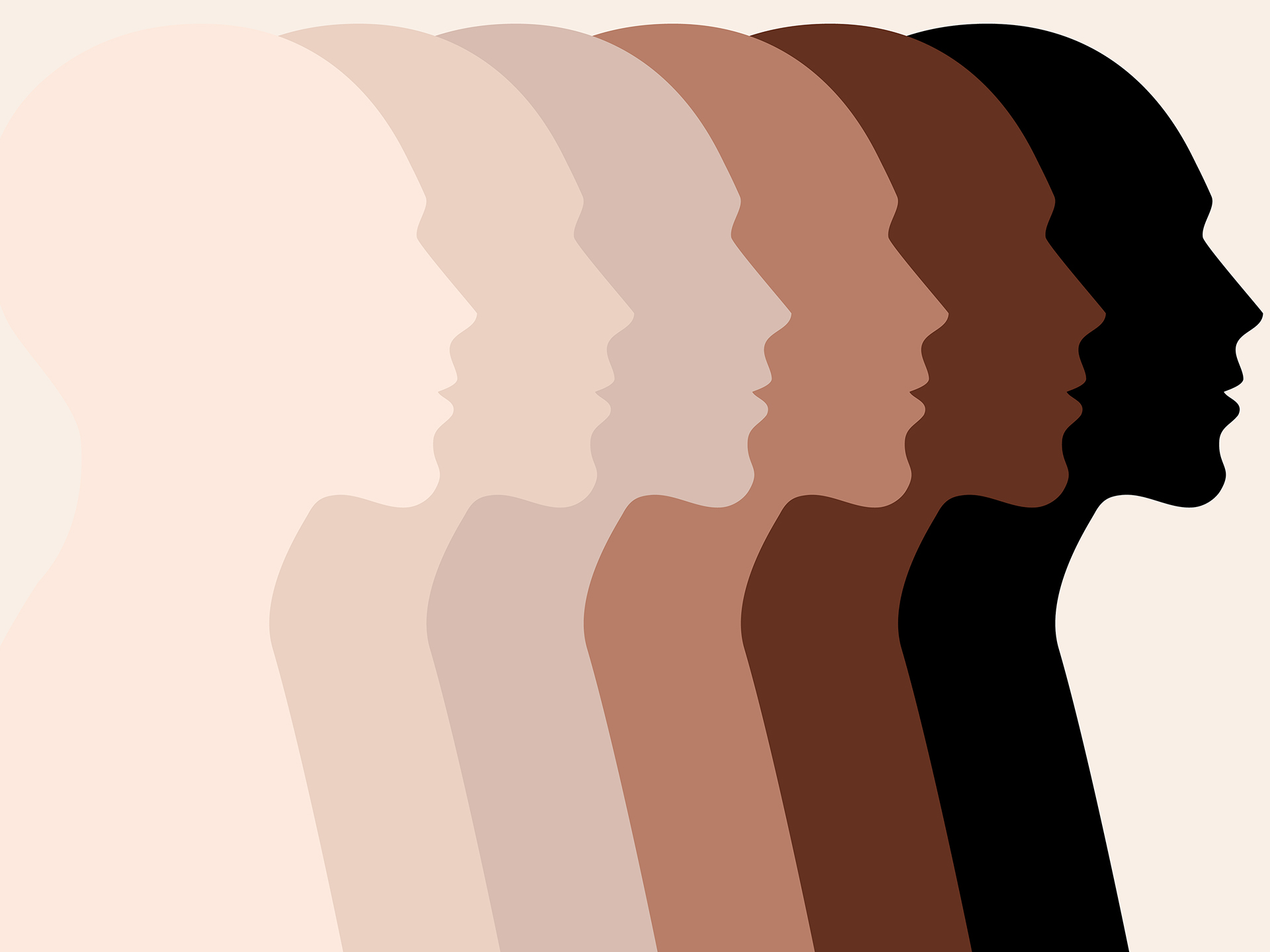 Skin tones