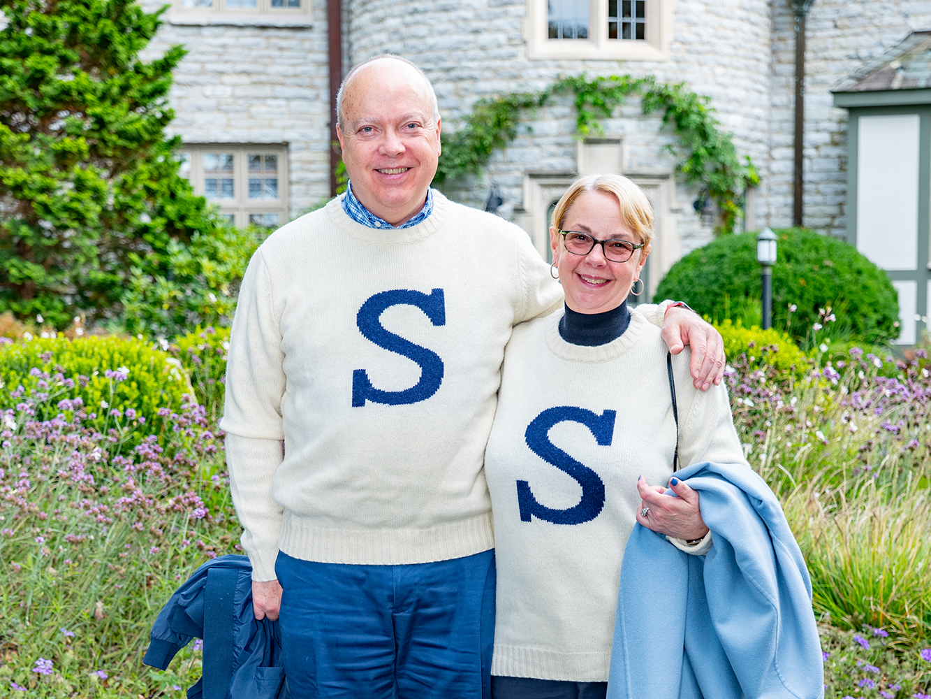 Tom Sharbaugh and Kristin Hayes