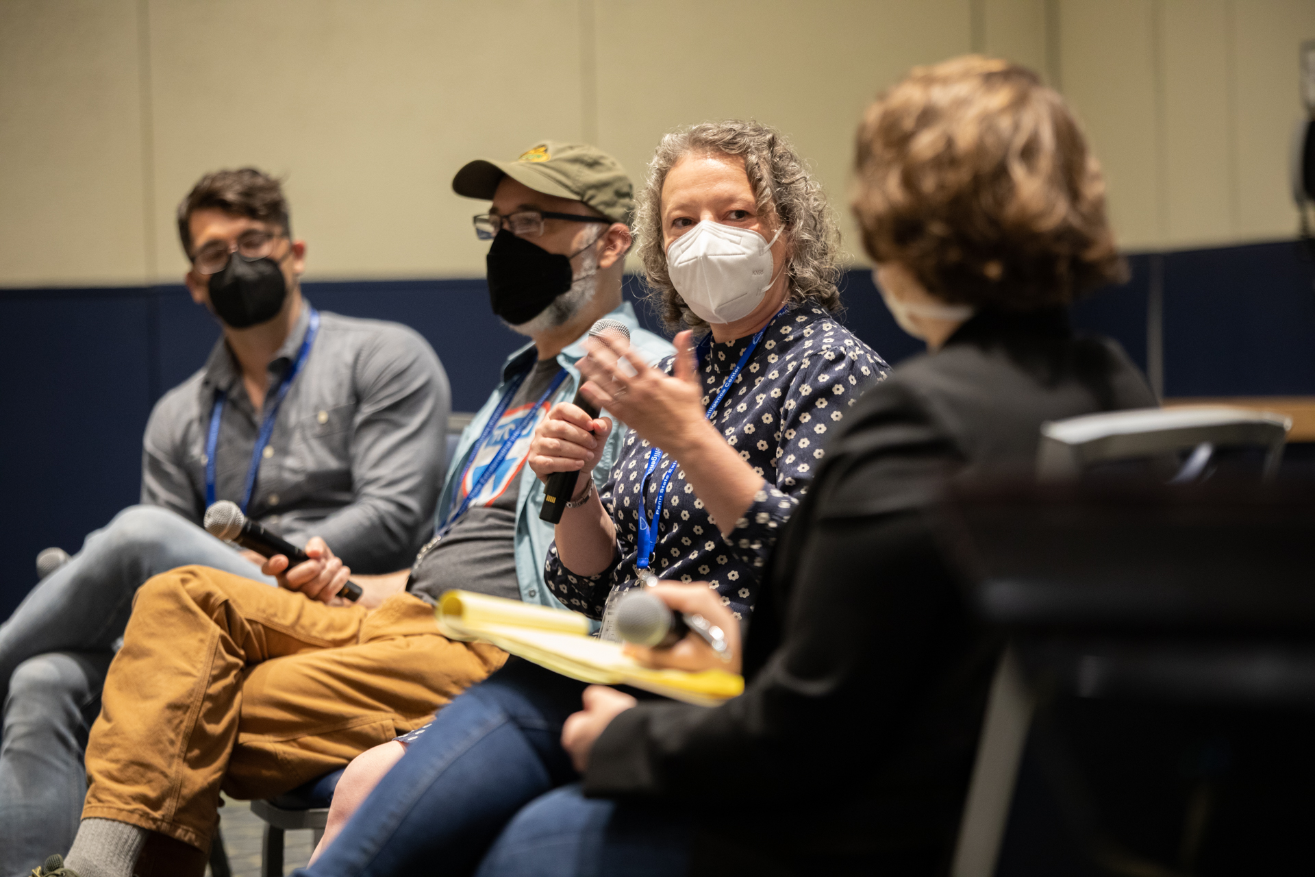 Media panel at the Penn State SETI Symposium