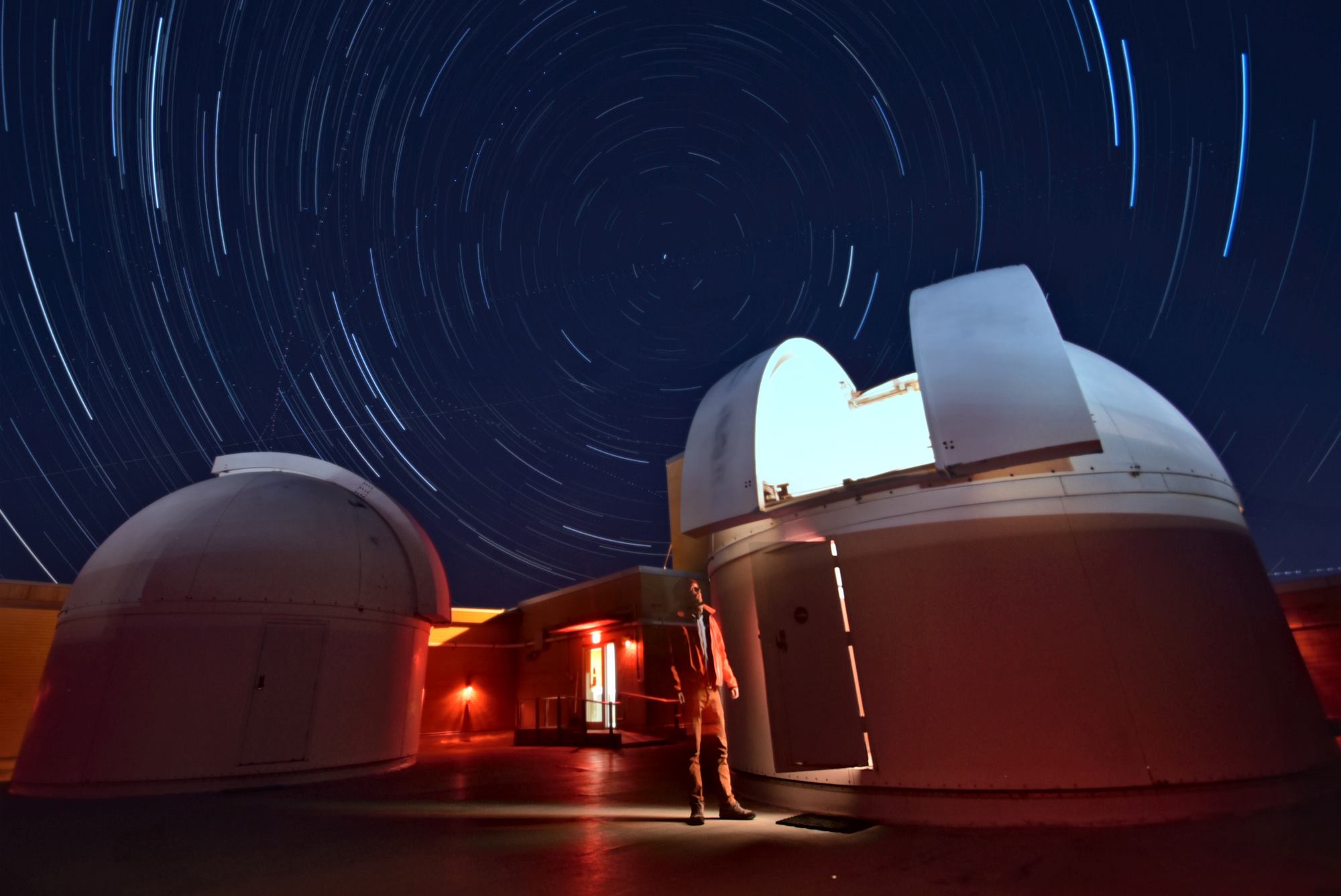 Davey Laboratory’s rooftop observatory, on the Penn State University Park Campus