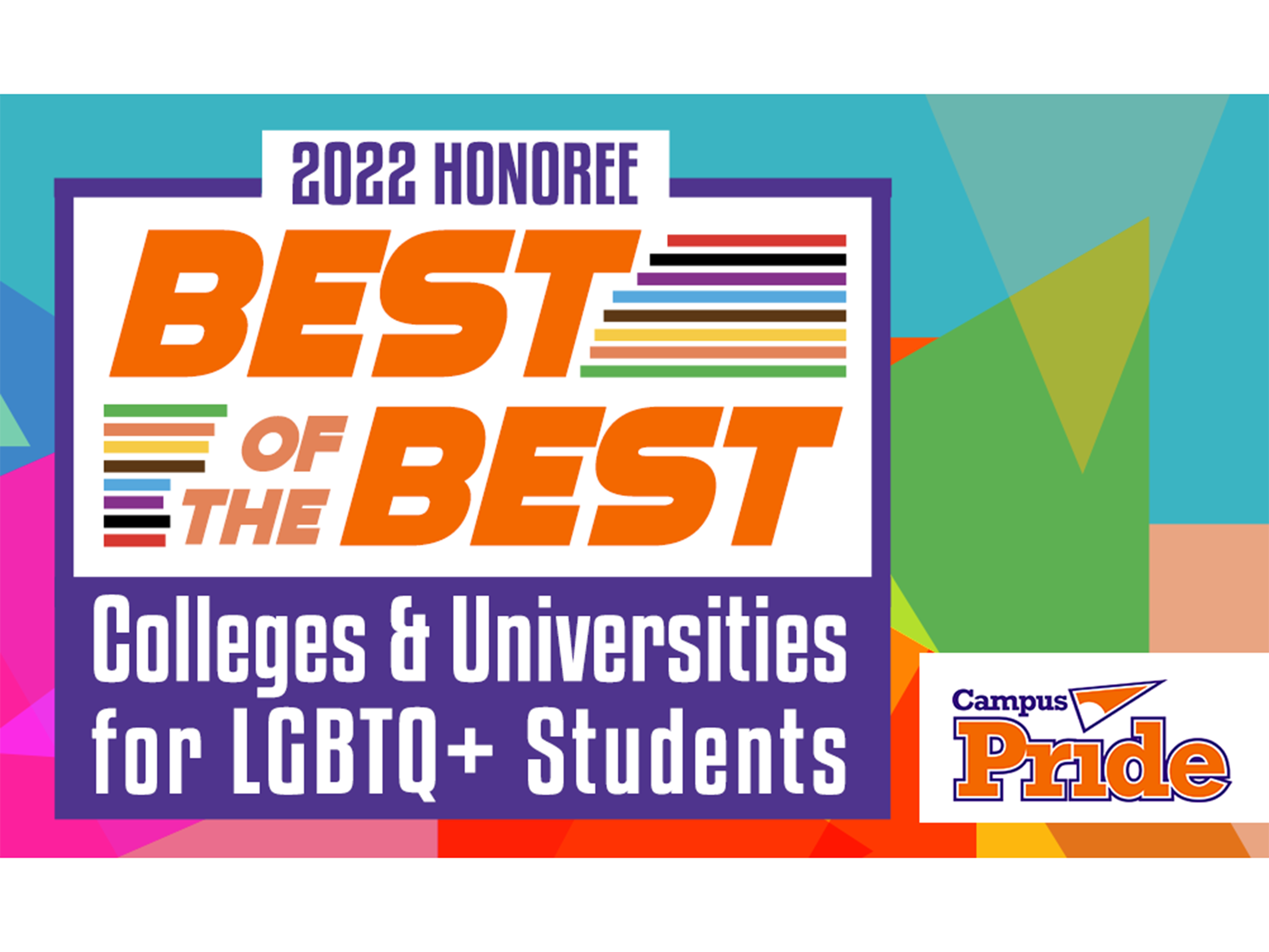 Campus Pride Best of the Best Logo