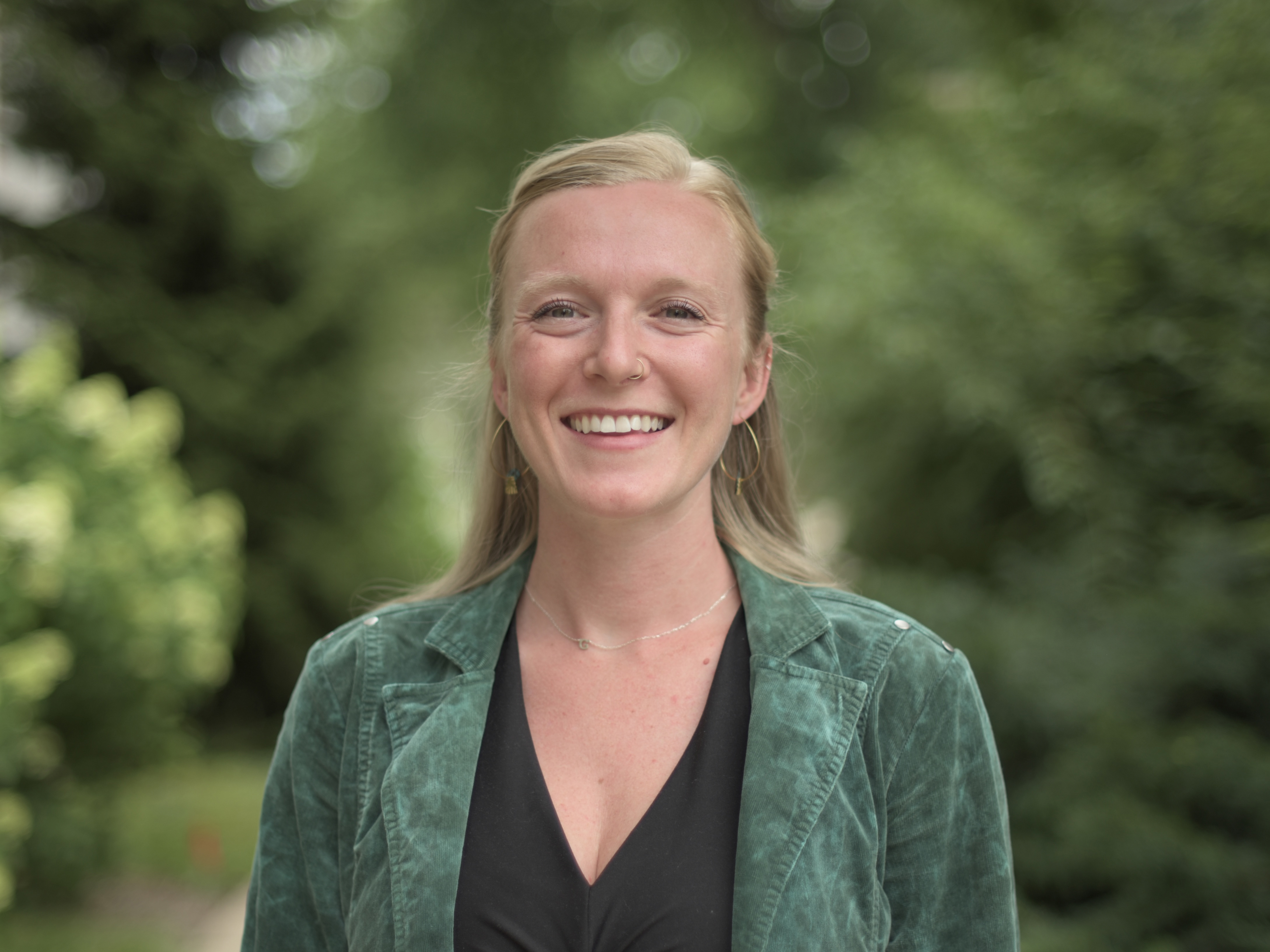 Image of Kaitlyn Spangler, postdoctoral fellow in the Department of Geography at Penn State