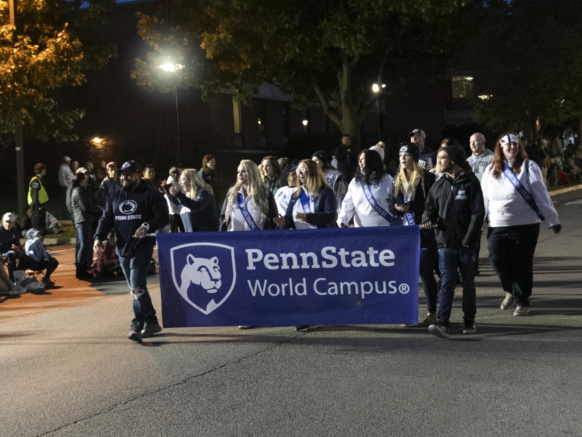 World Campus Homecoming Parade group