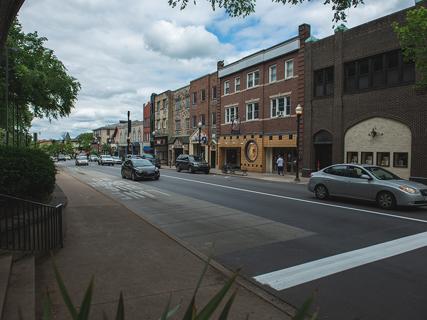 downtown State college, College ave. 