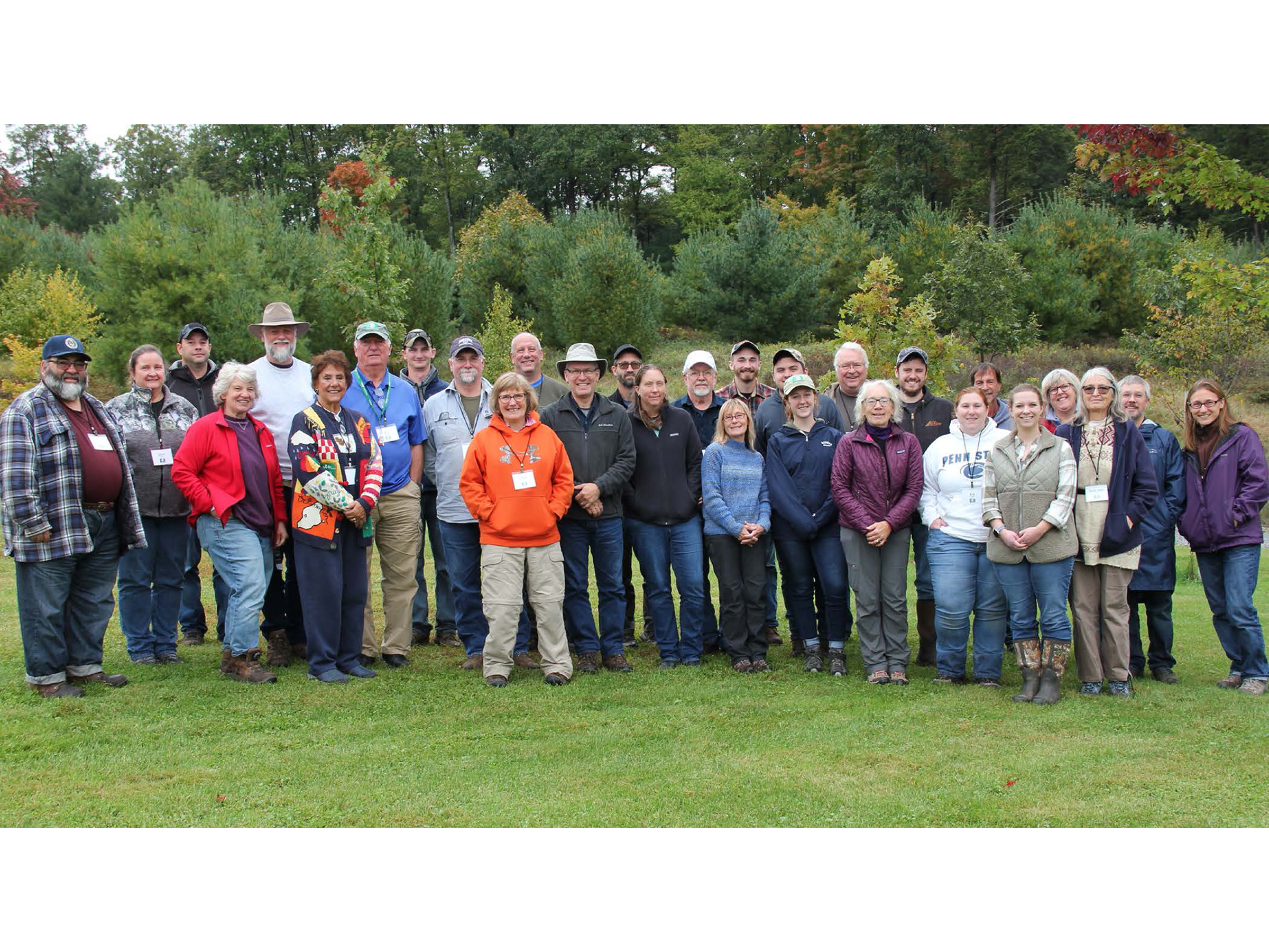 The 2022 class of the Pennsylvania Forest Stewards Volunteer Program, including Lola Smith of Penn State DuBois, second from left.The 2022 class of the Pennsylvania Forest Stewards Volunteer Program, including Lola Smith of Penn State DuBois, second from left.