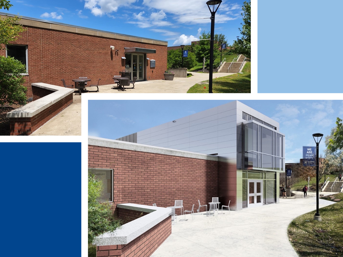 Scranton Library Before/After Renovation