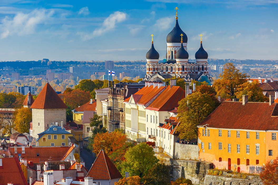 Estonia skyline