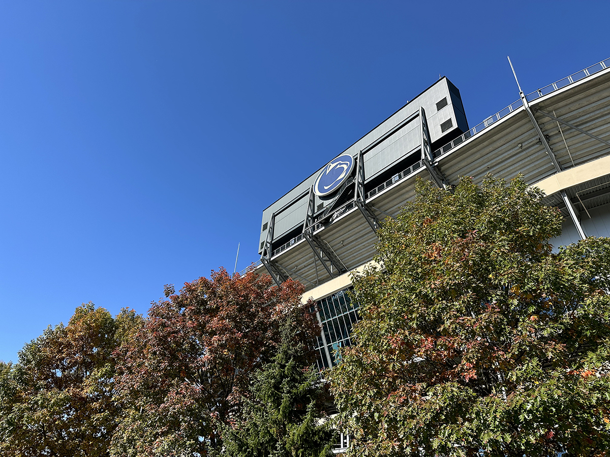 Exterior of Beaver Stadium scoreboard