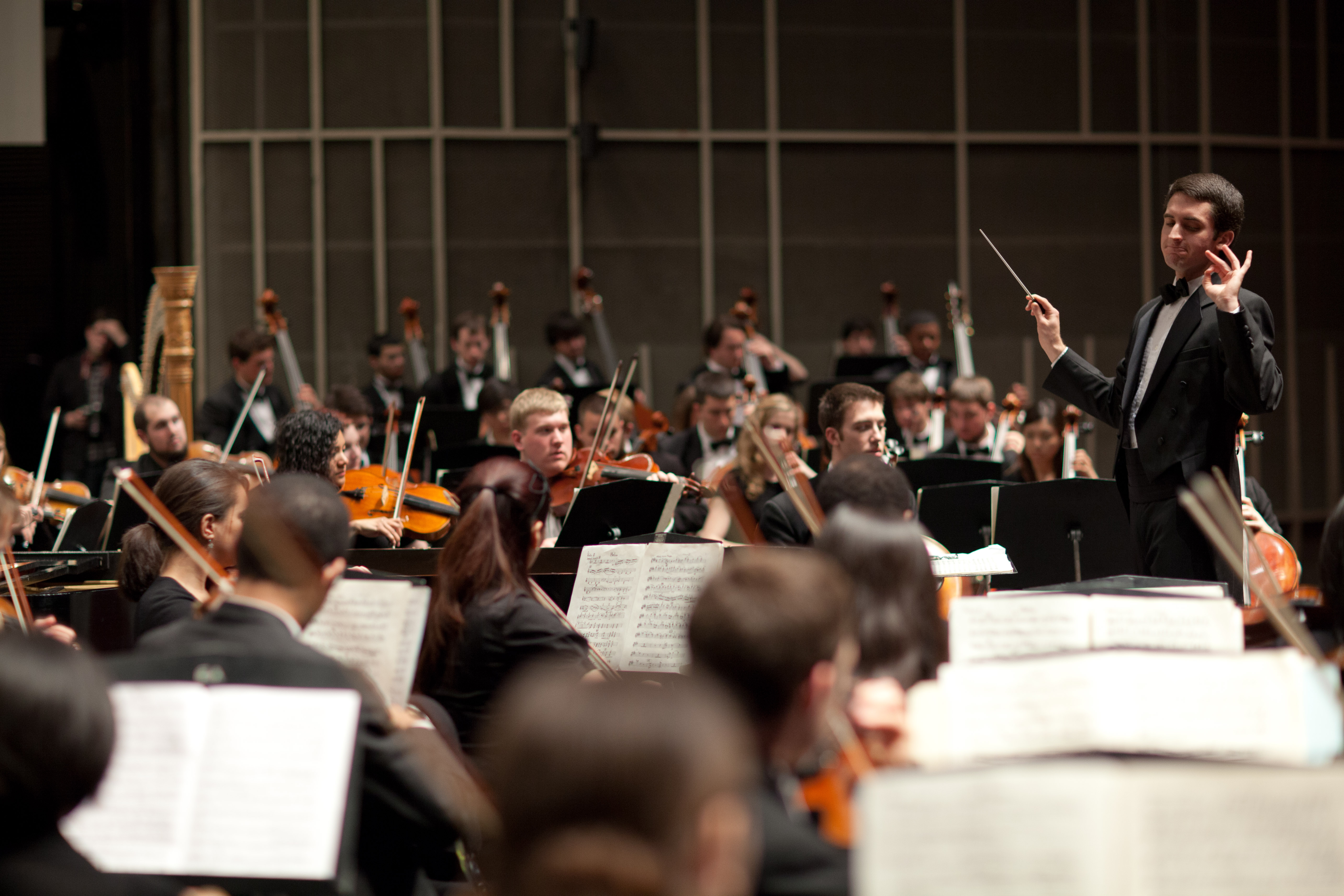 Photo of an orchestra