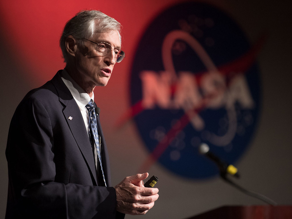 John C. Mather, senior project scientist for the James Webb Space Telescope.