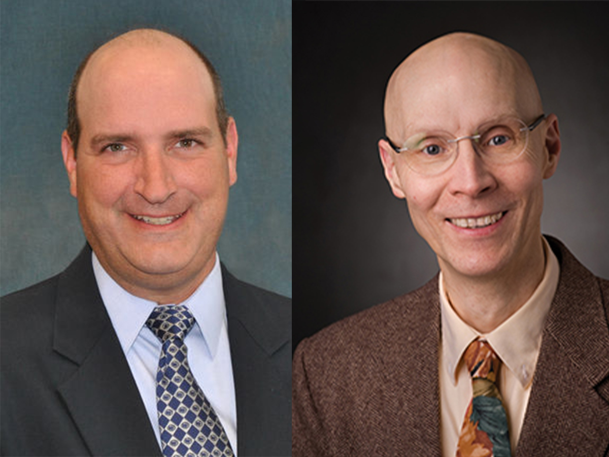 Headshot photos of Patrick Cusatis and Gary Gray.