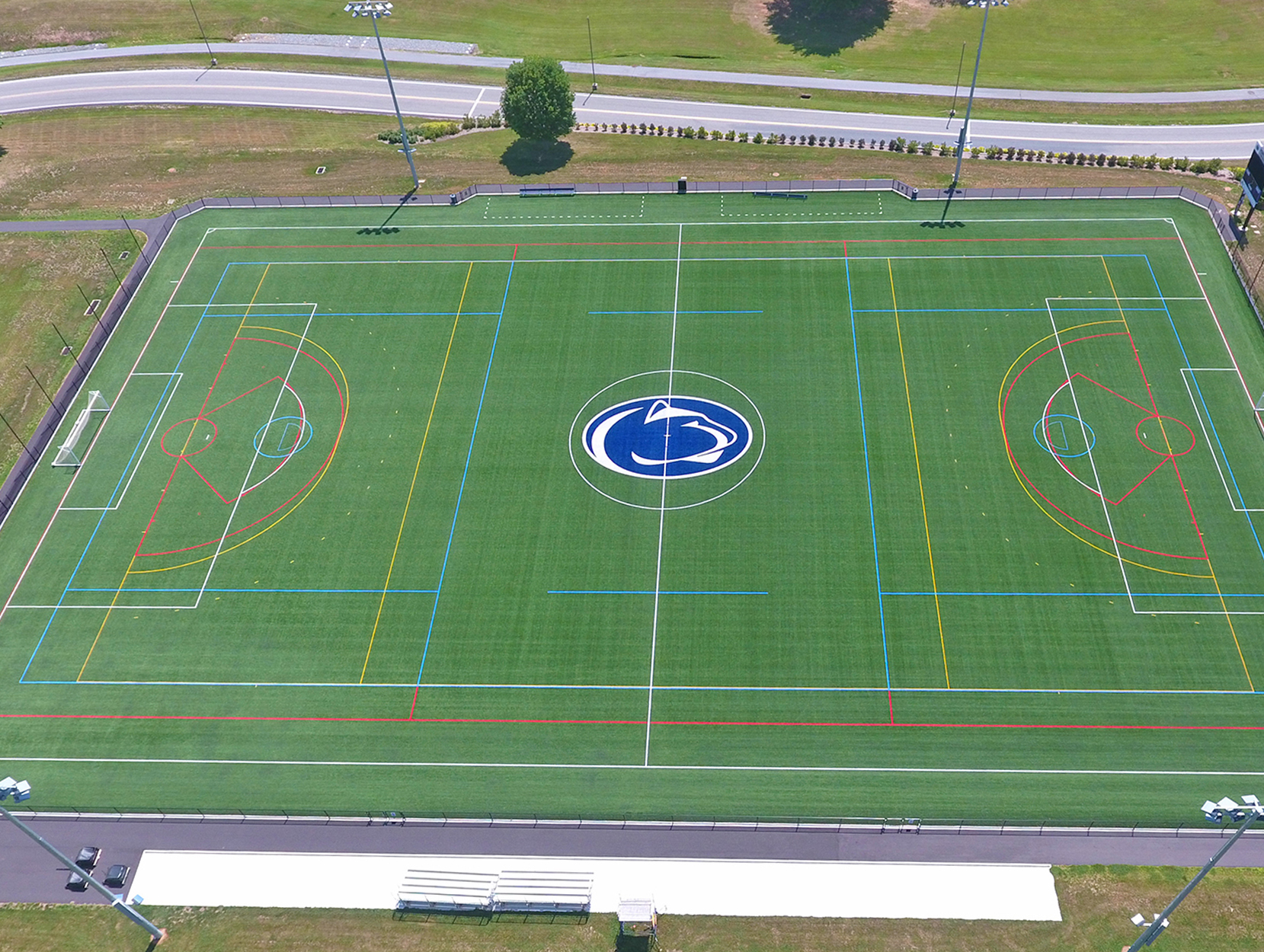 Photo of a turf field