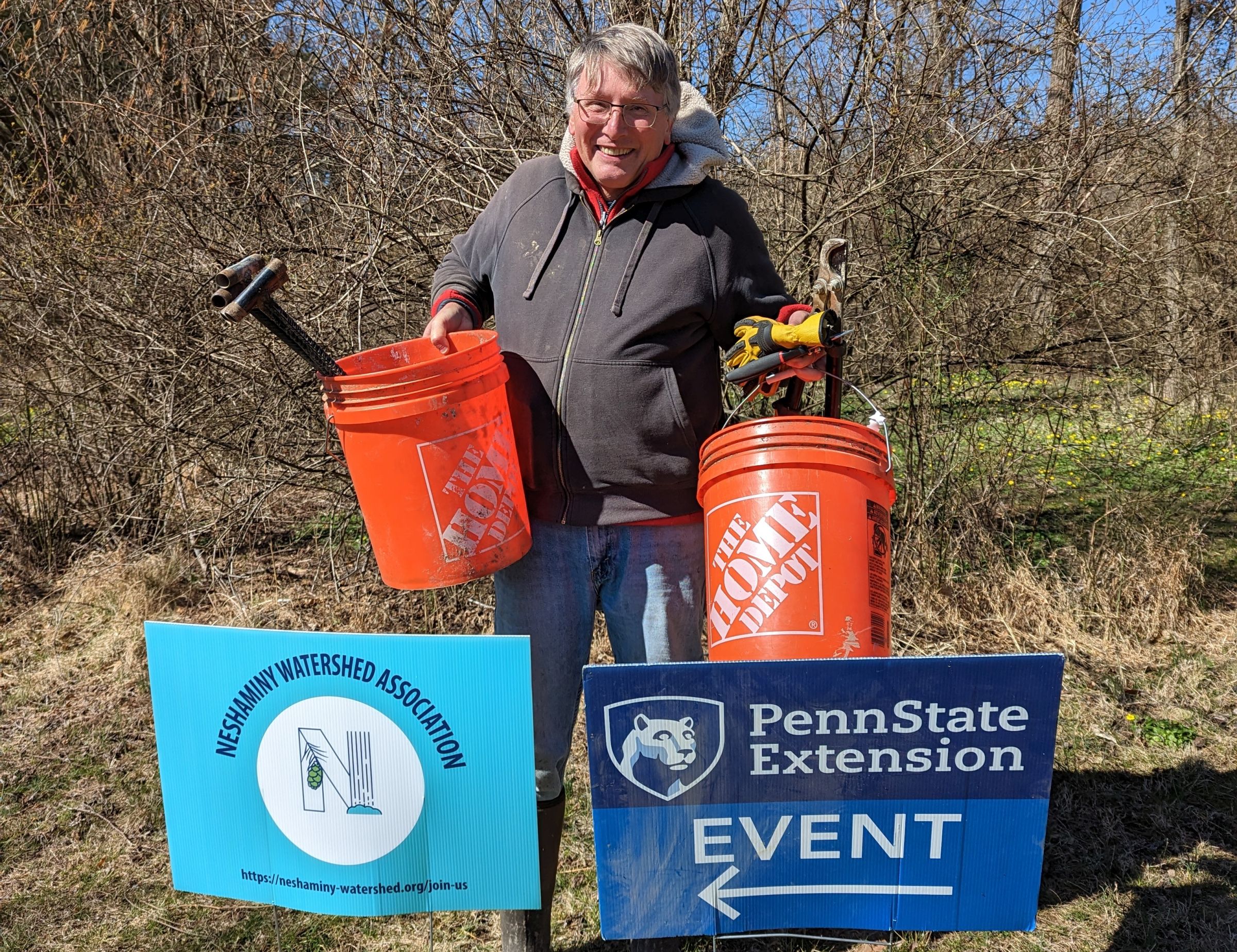 Jim Walter Bucks County Master Watershed Steward volunteer