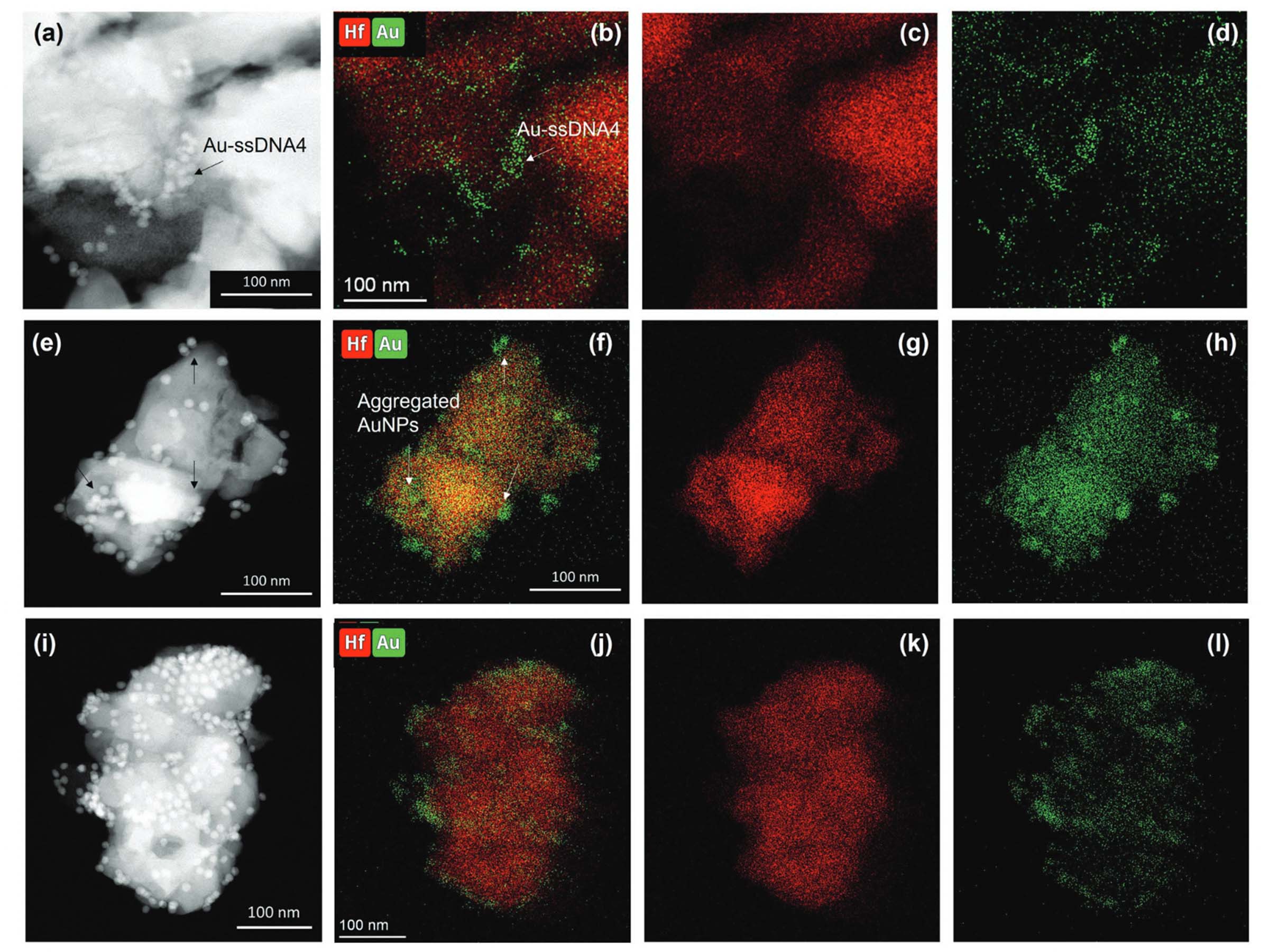 A microscopic rendering of nanoparticles