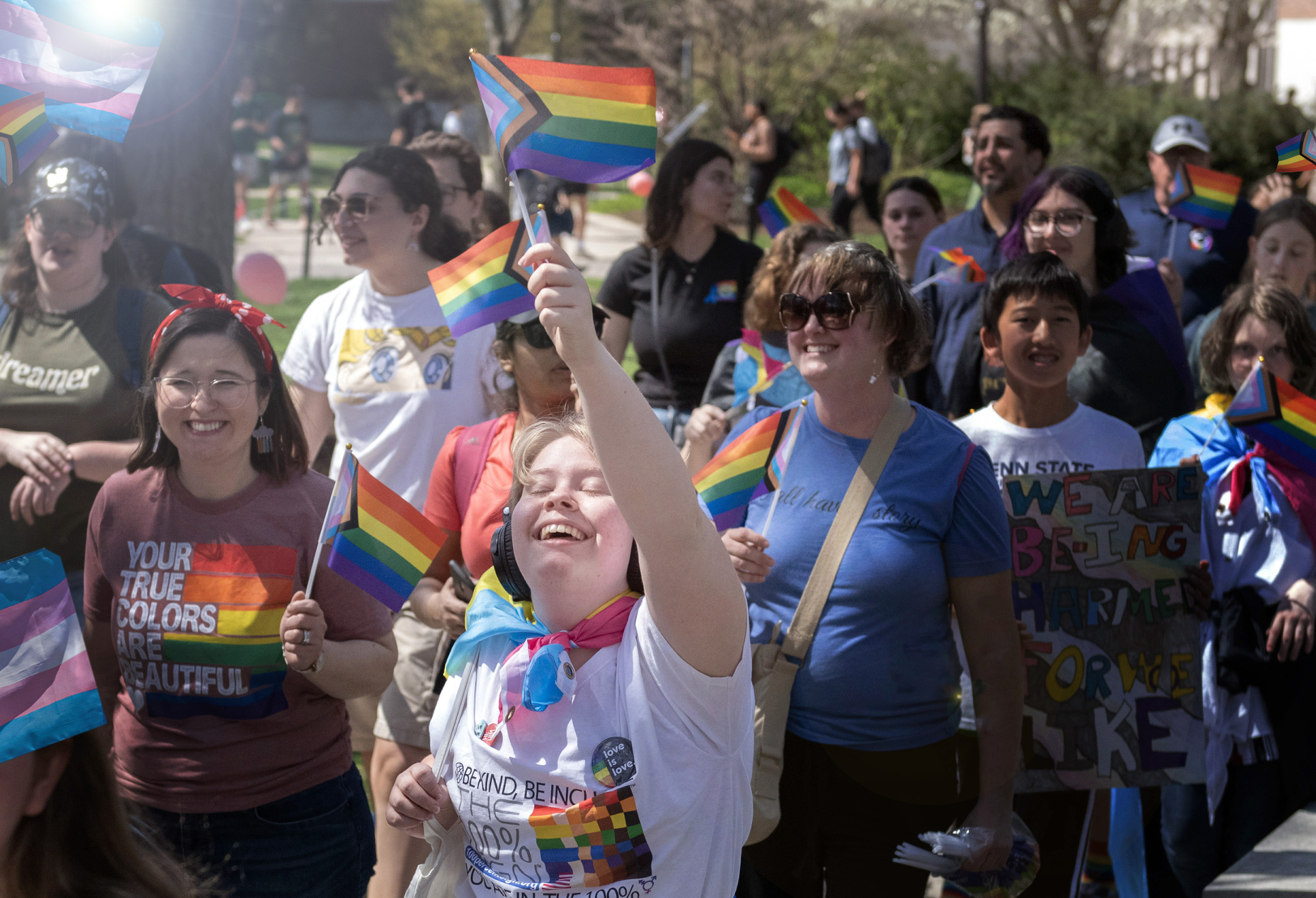 Pride Rally at Penn State