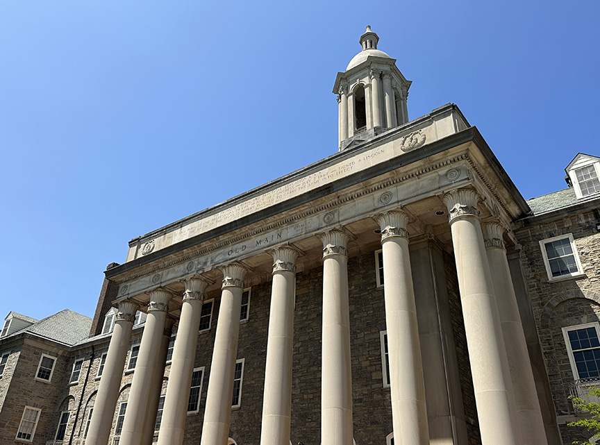 Exterior of Old Main