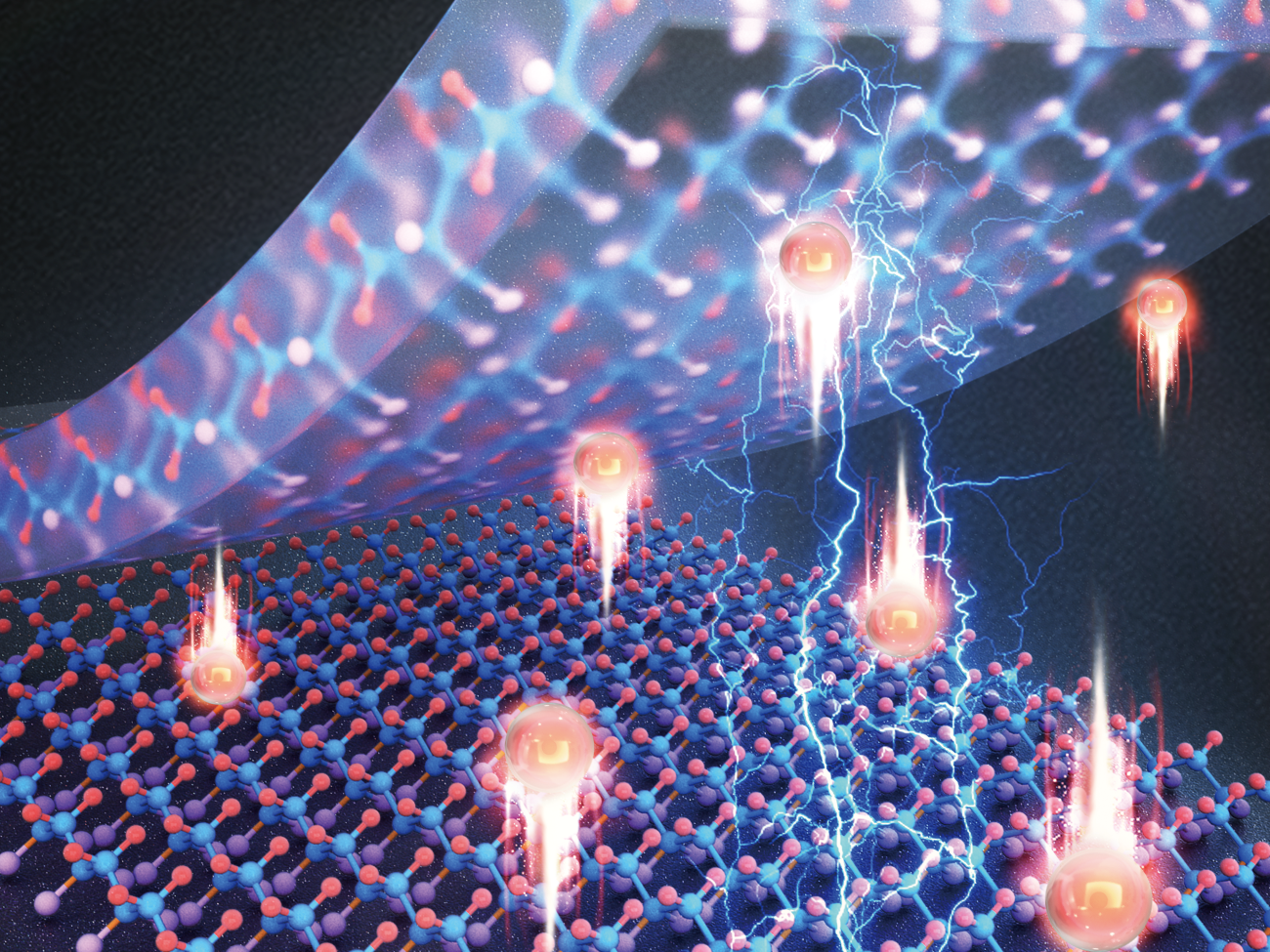 Actuation of ferroelectric polymers driven by Joule heating