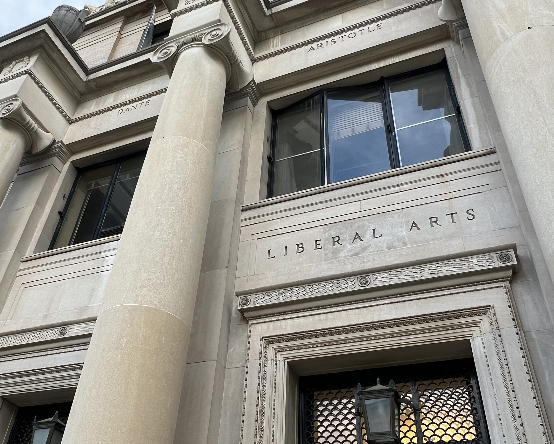 An exterior photo of the Sparks Building at University Park.