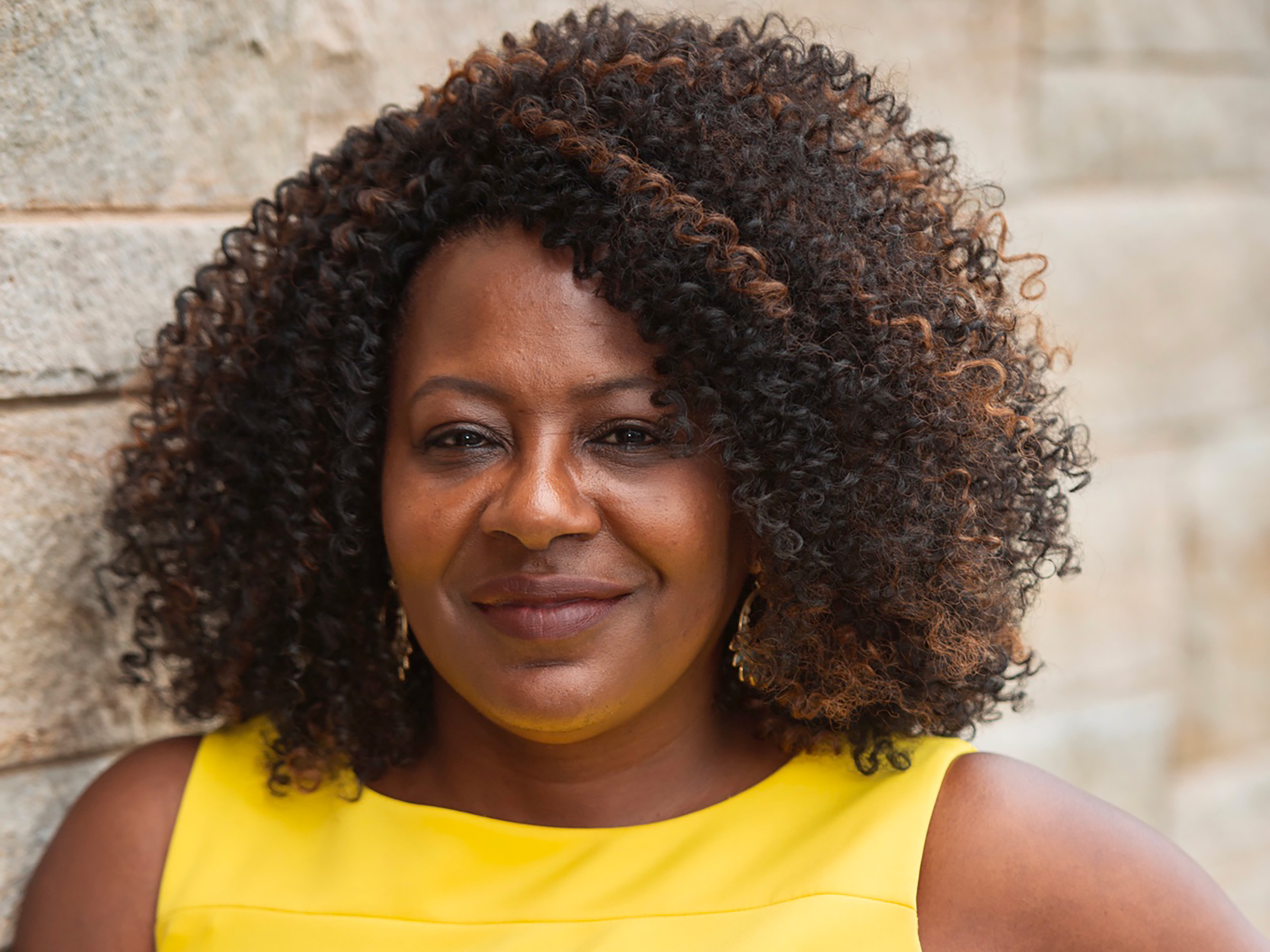 head shot of smiling lynette yarger