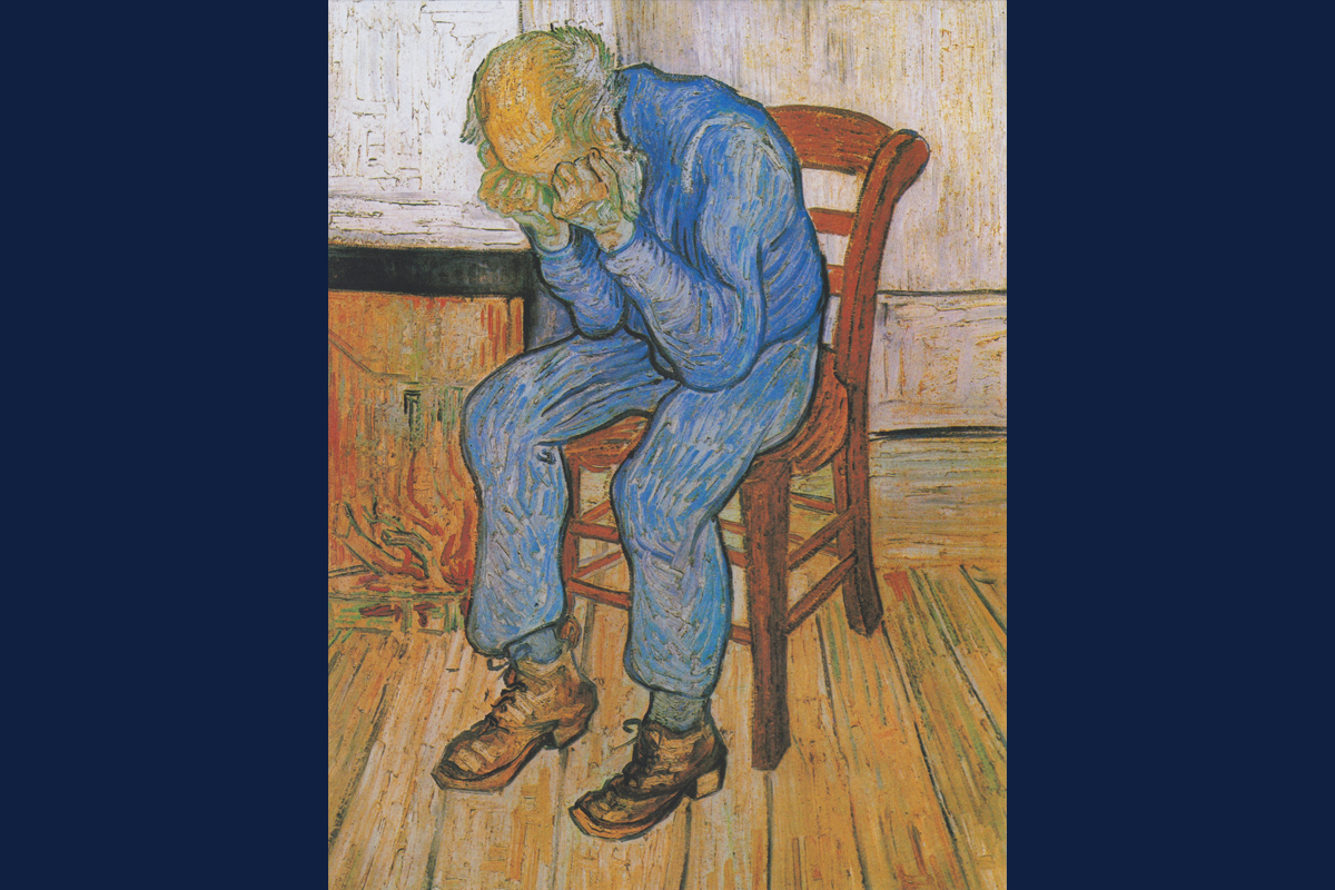 “Sorrowing Old Man (At Eternity’s Gate),” Vincent van Gogh