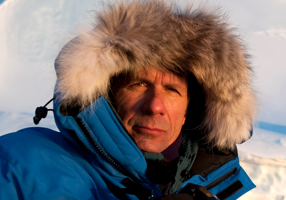 James Balog, an internationally renowned photographer, Emmy Award-winning documentarian, explorer, environmentalist, and founder and president of Earth Vision Institute