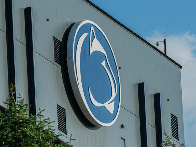 an image of the lion logo on Beaver Stadium