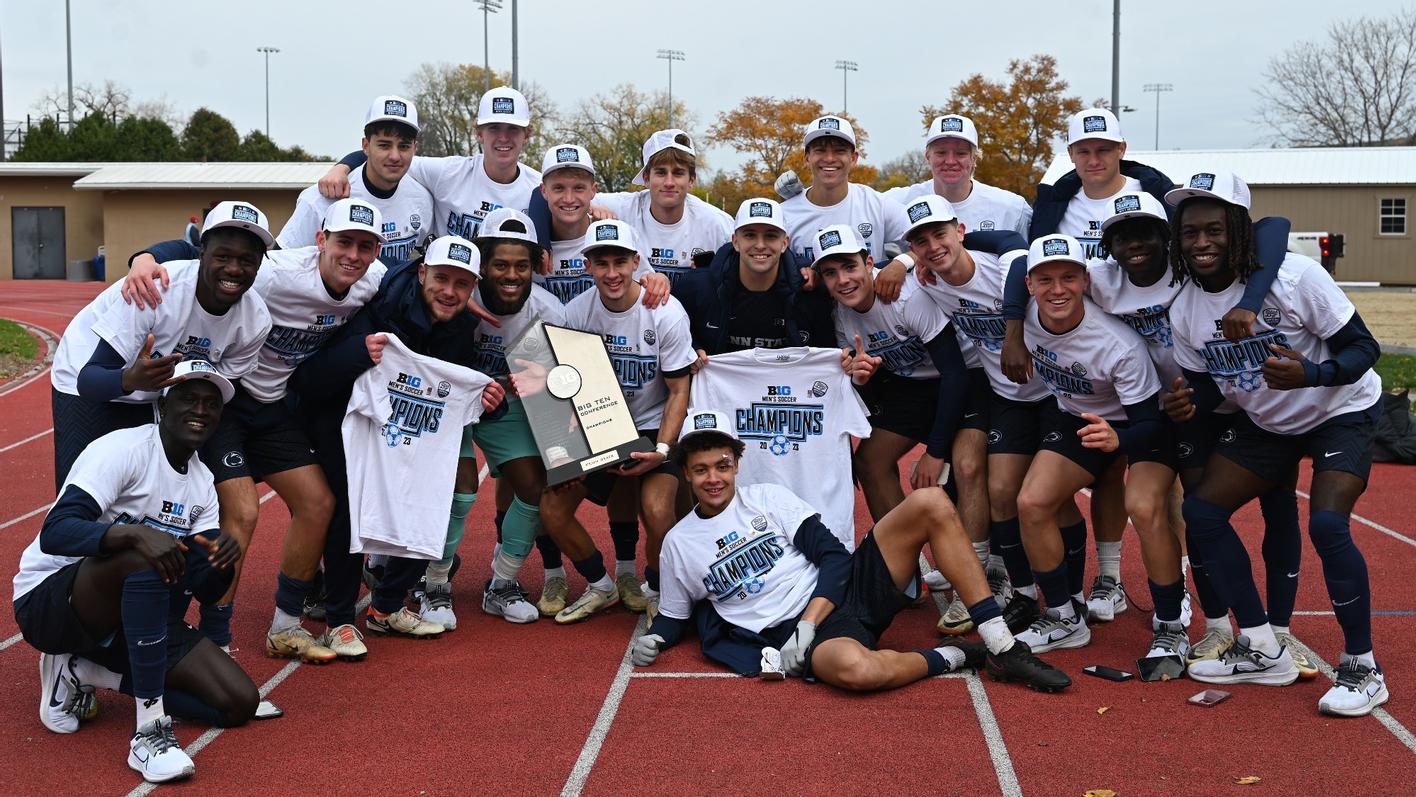 Team poses with championship 