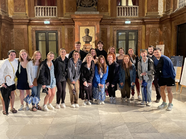 19 PSU-LV CRIMJ students visiting Italy during summer 2023