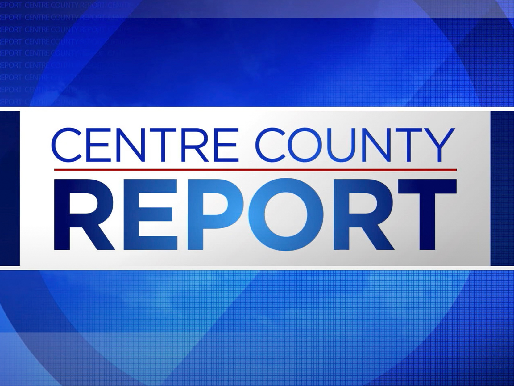 Centre County Report blue and white logo