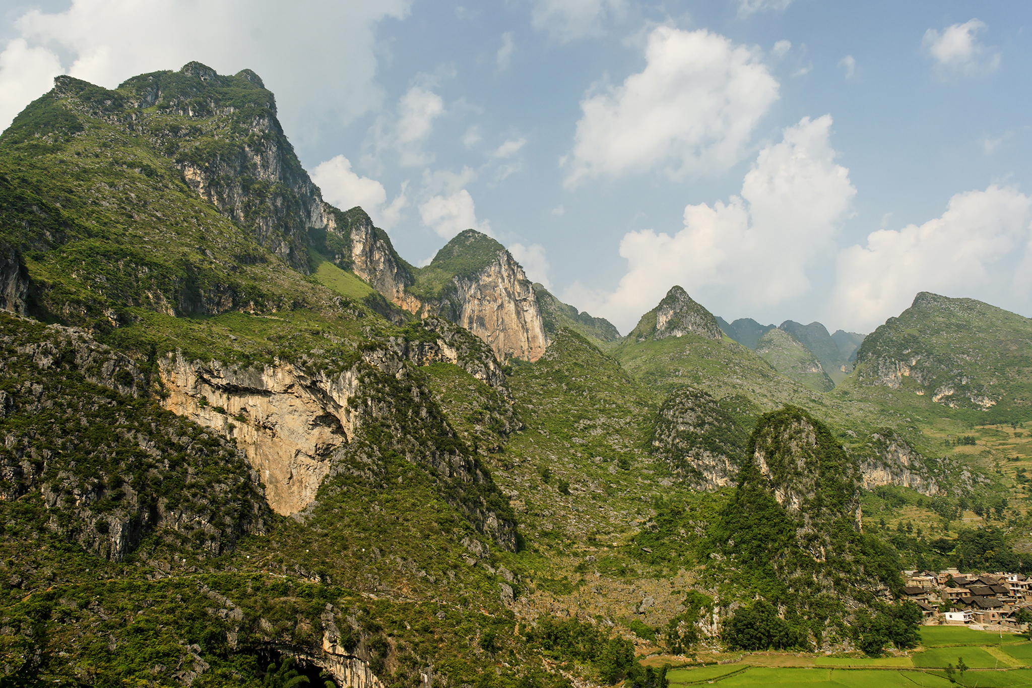 The Great Bank in Guizhou in southern China