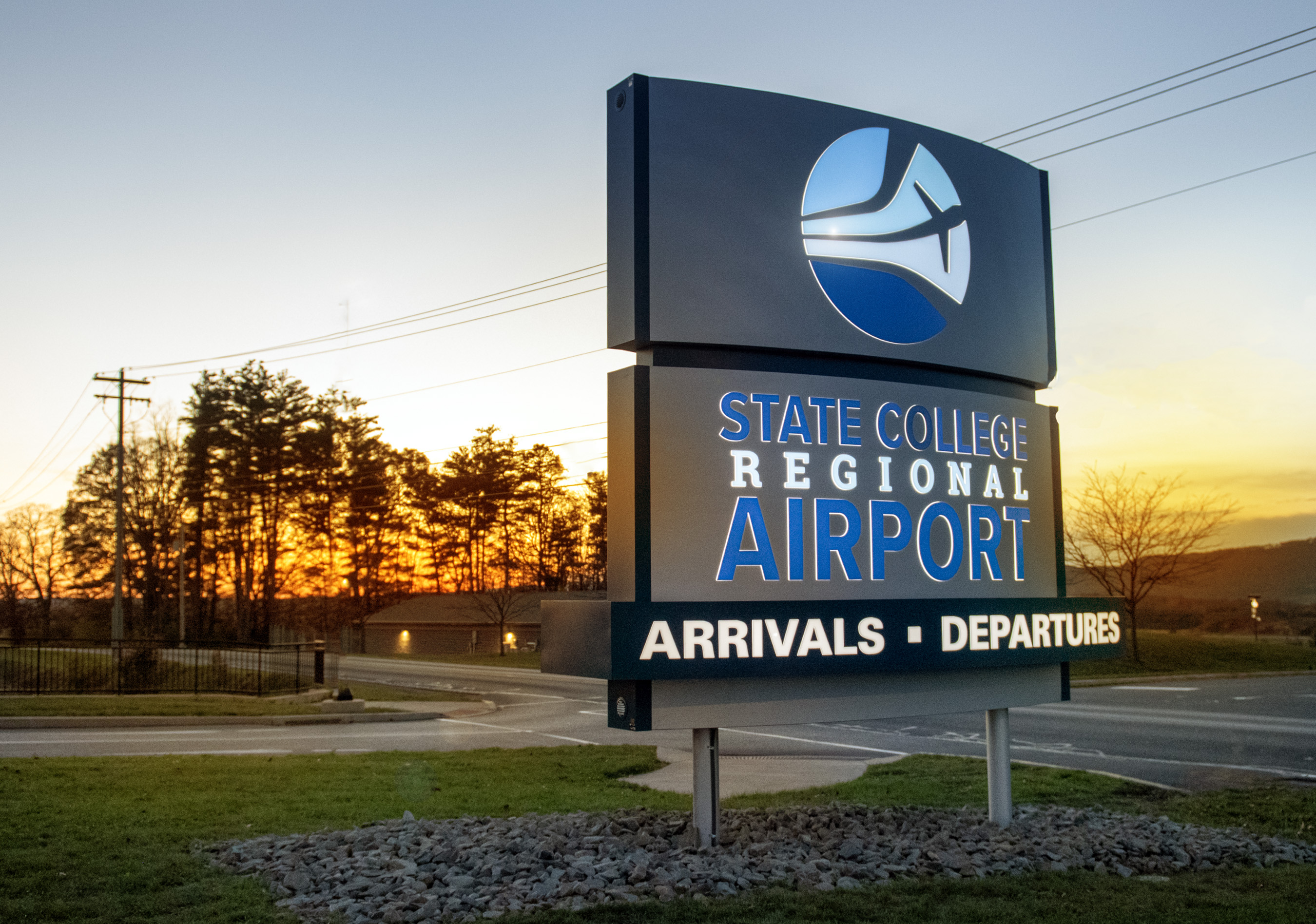 New signage at State College Regional Airport