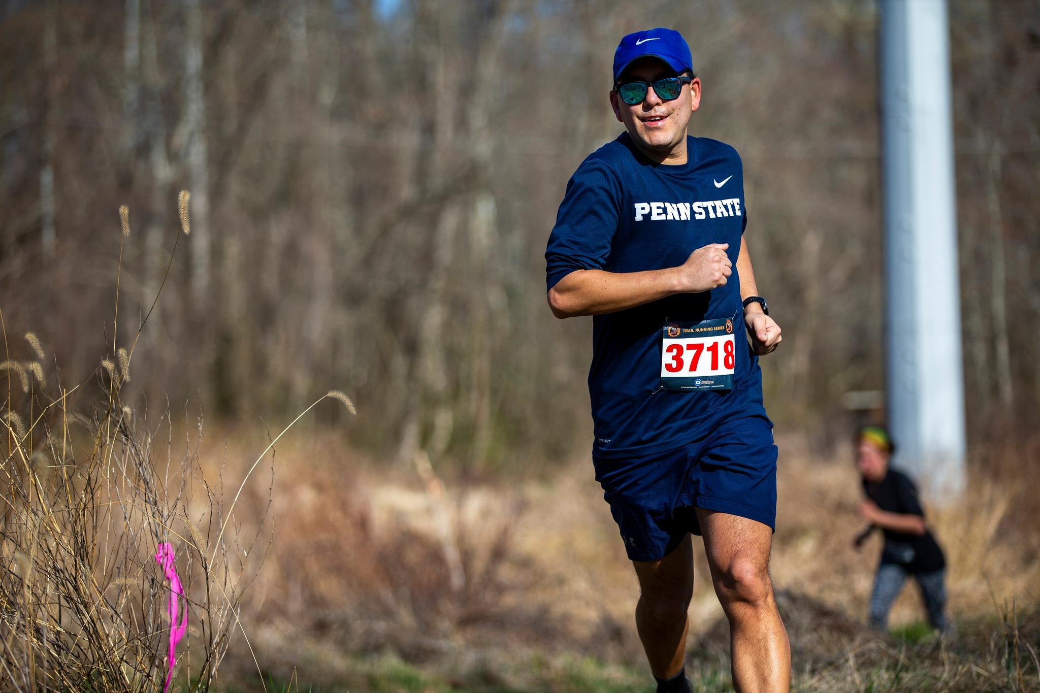 person running marathon