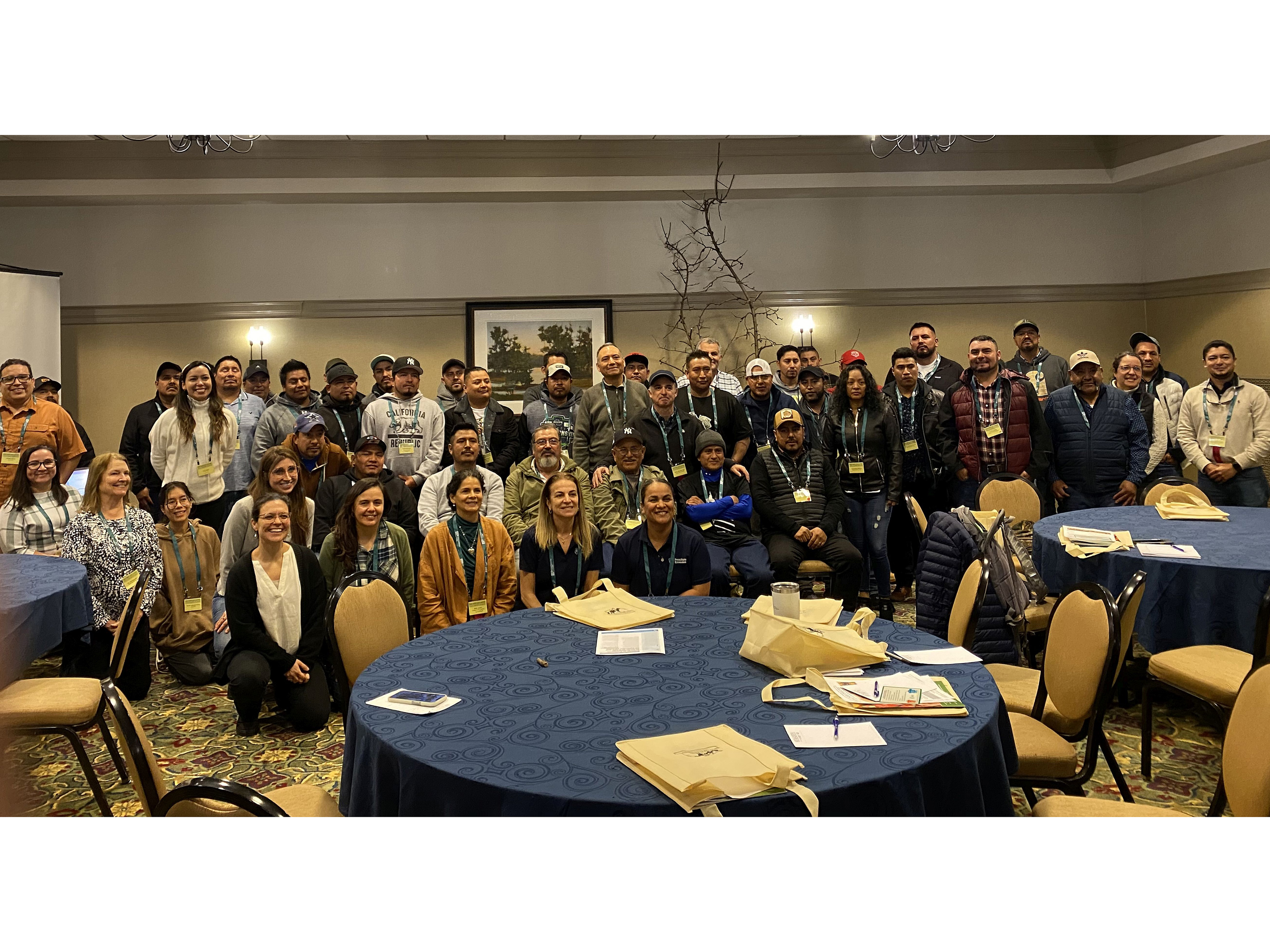 Spanish session at Mid-Atlantic Fruit and Vegetable Convention 2024 group photo