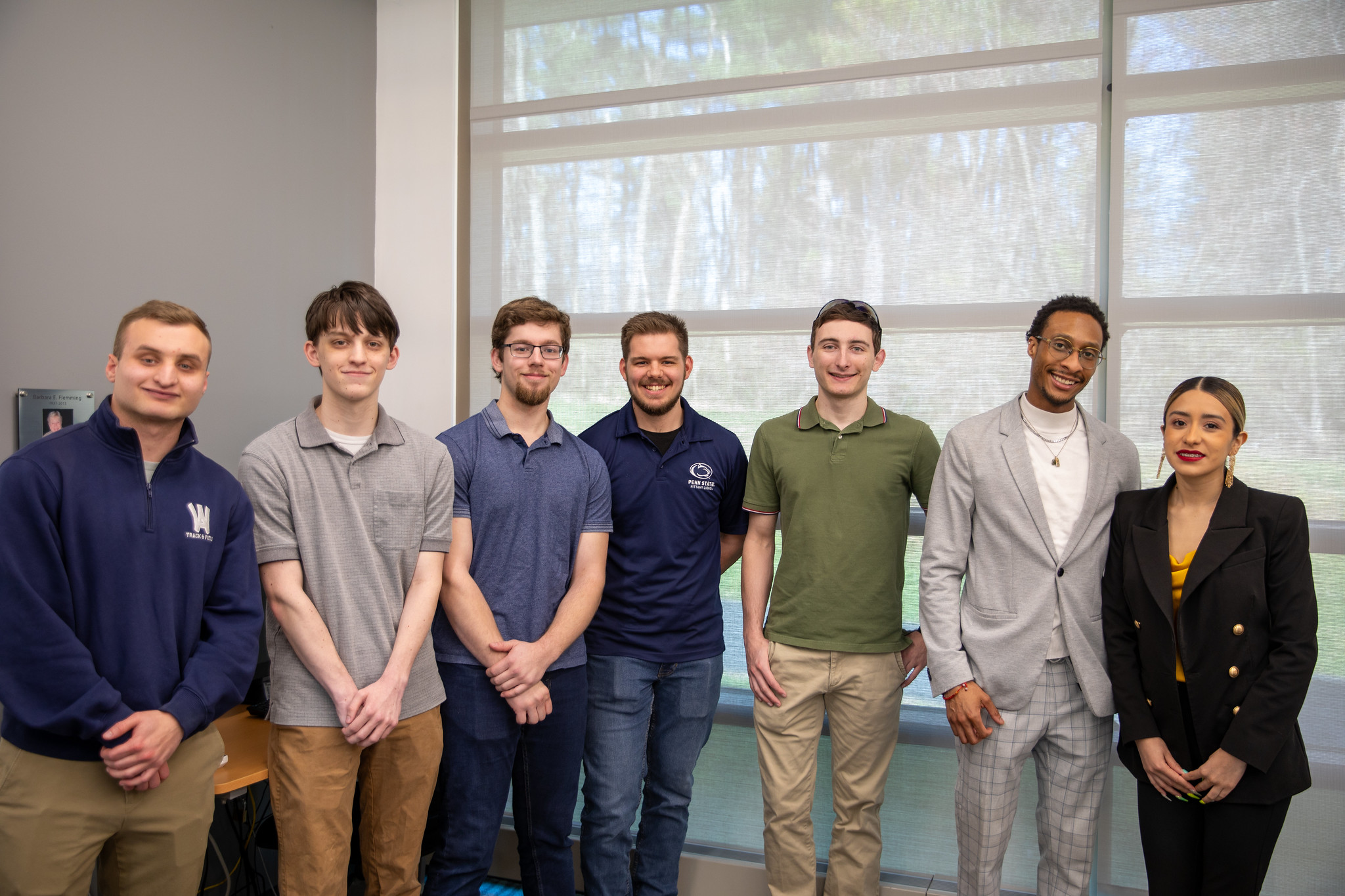 Student Enterprise Award winners pose for photo