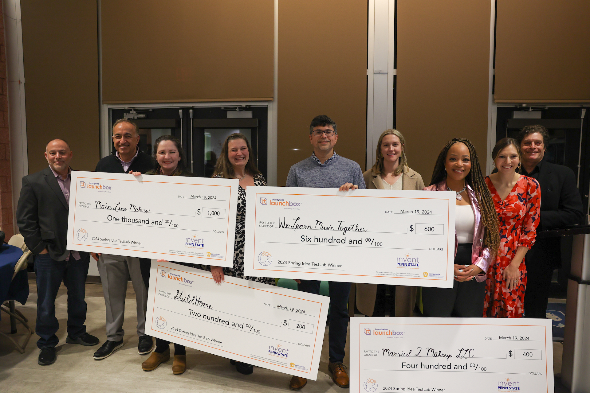 Brandywine hosts Spring 2024 Idea TestLab Pitch Competition Penn