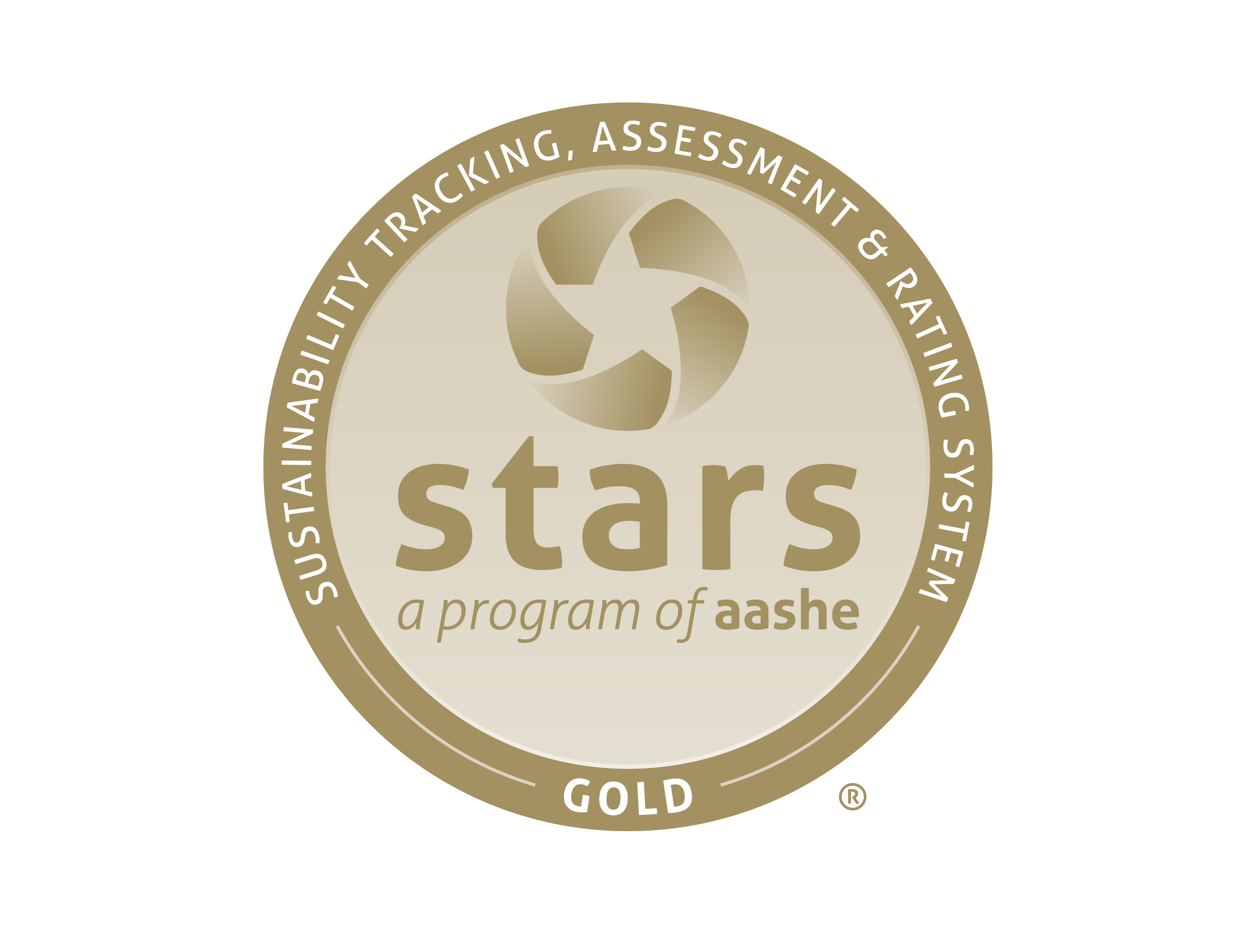 Stars gold seal graphic