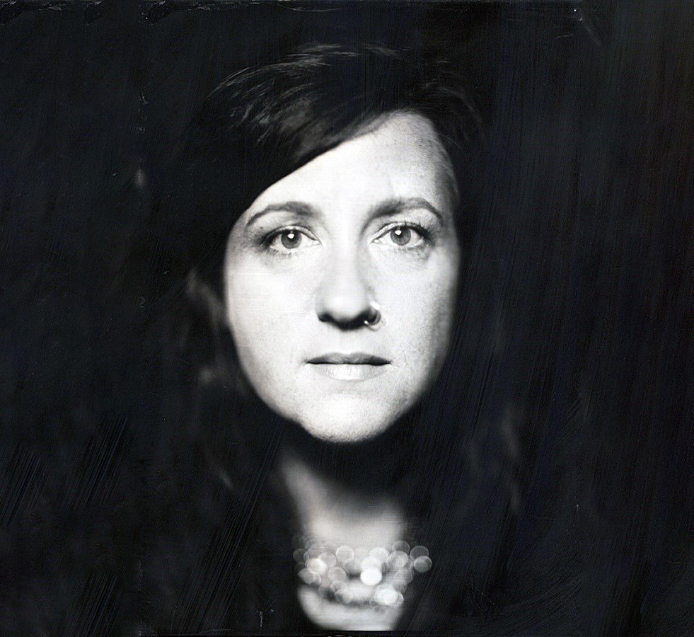 Black and white image of essayist Christine Hume