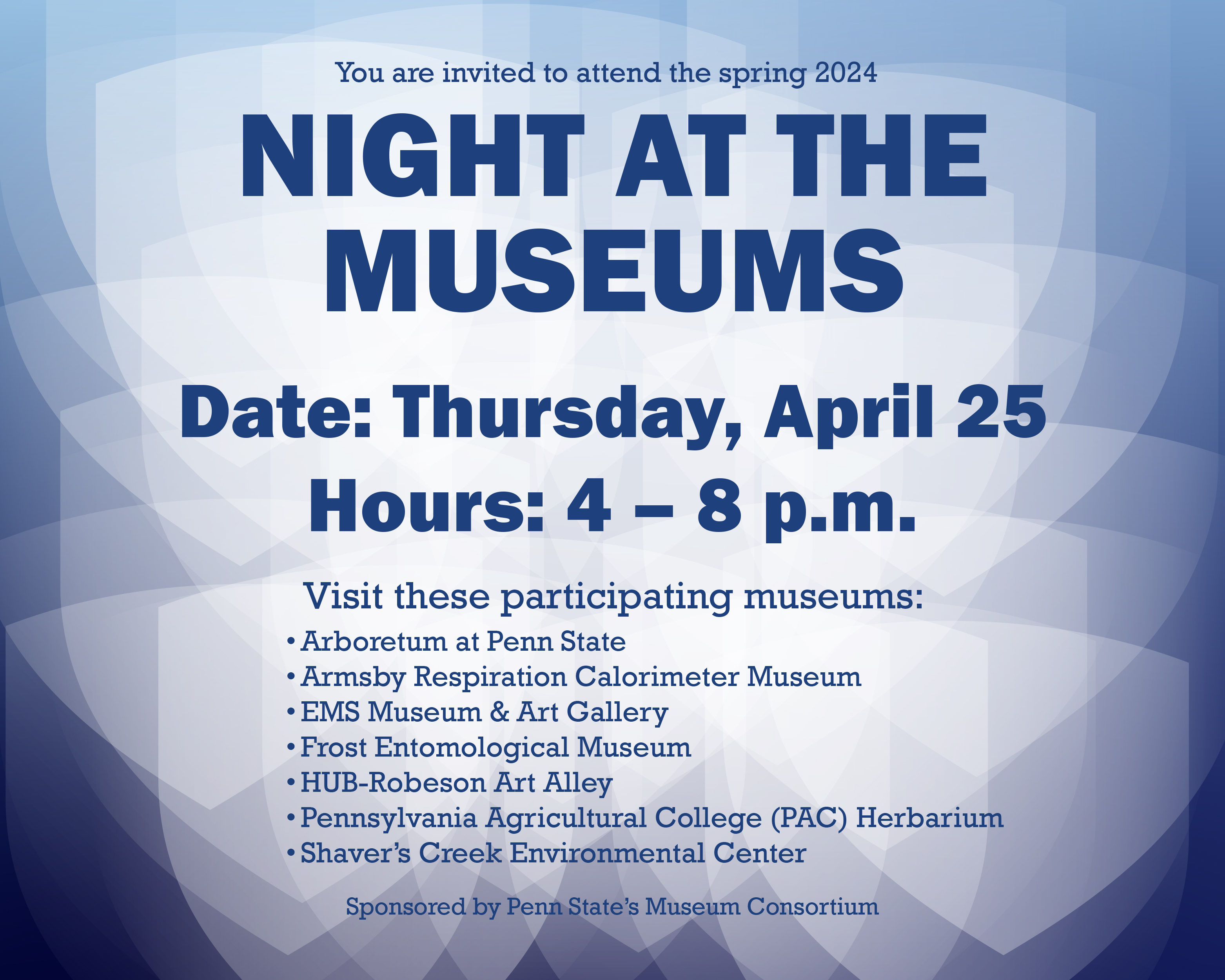 Spring 2024 Night at the Museums